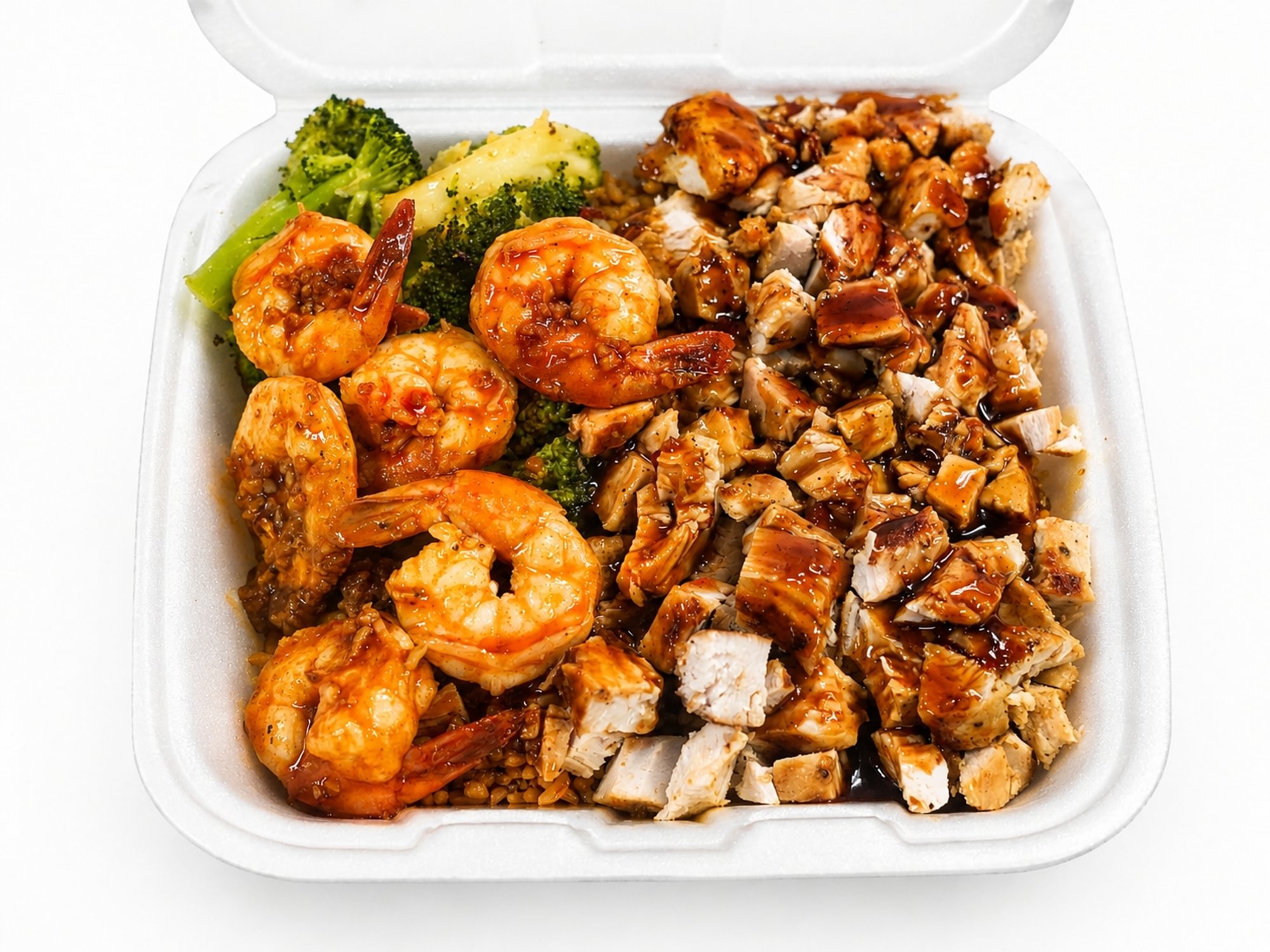 Jerk Chicken & Shrimp Fried Rice