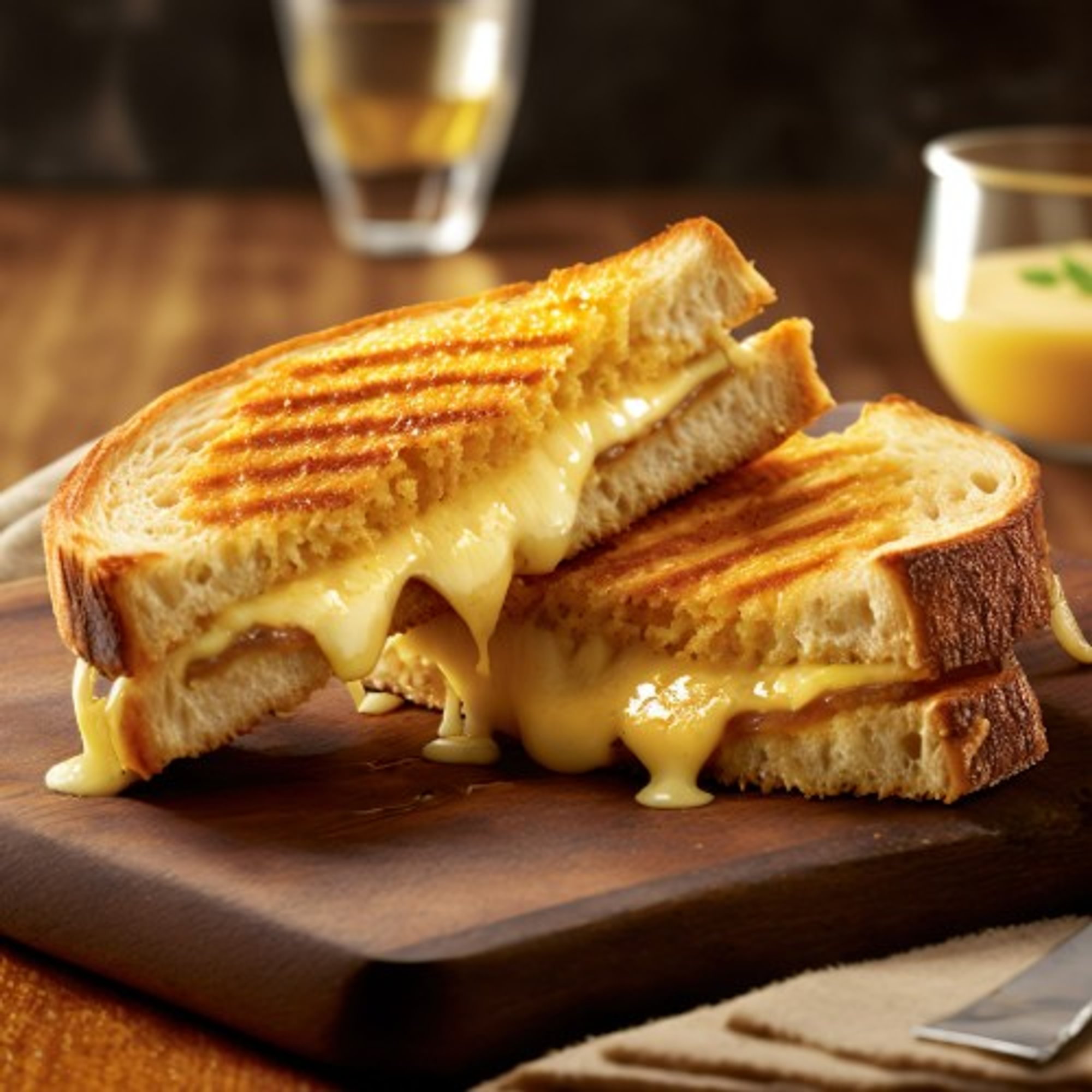 Grilled Swiss Sandwich