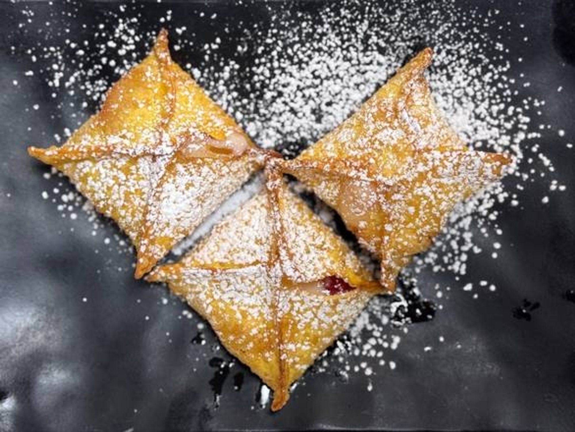 Strawberry Cheesecake Wonton