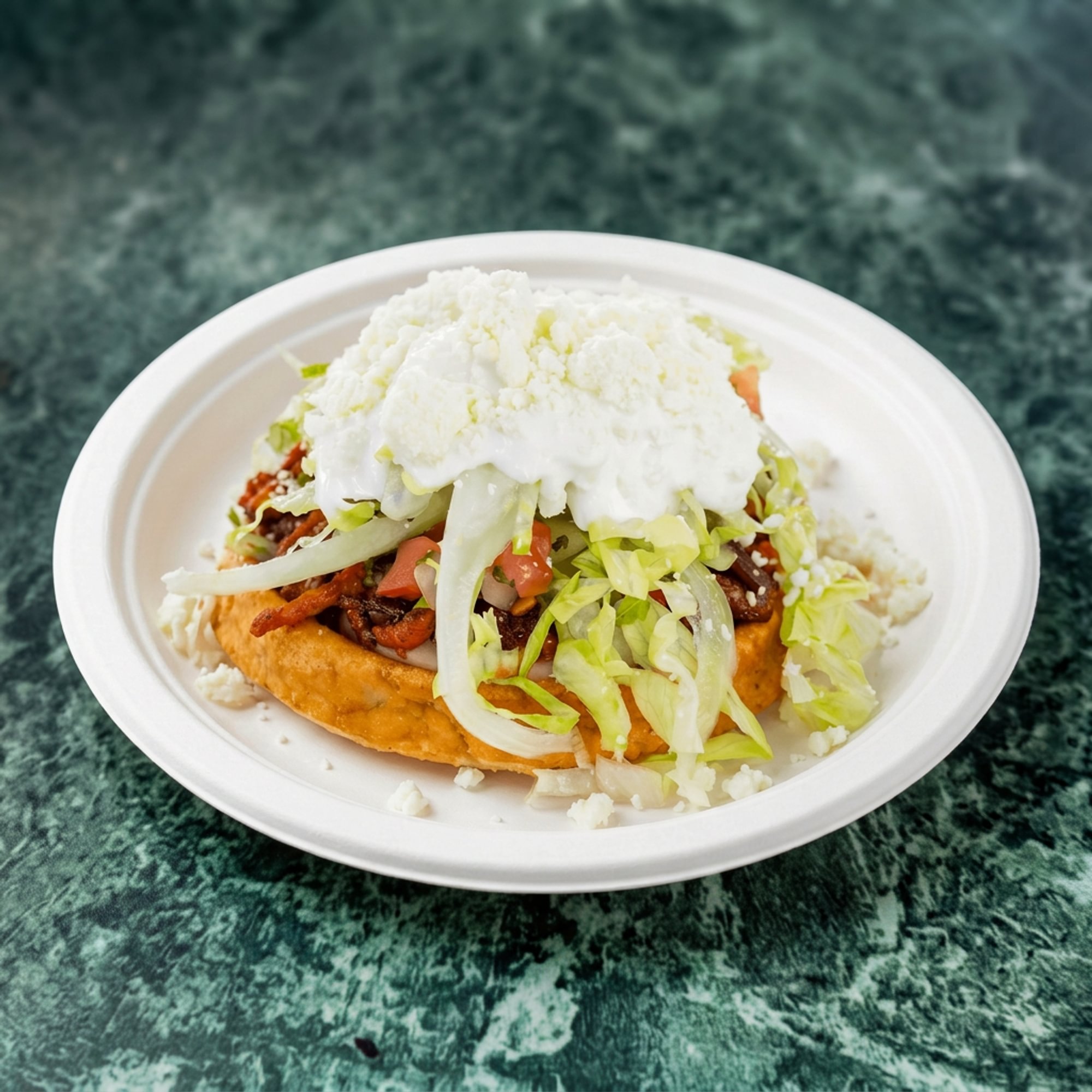 Carnitas Sopes (Thick Corn Cakes)