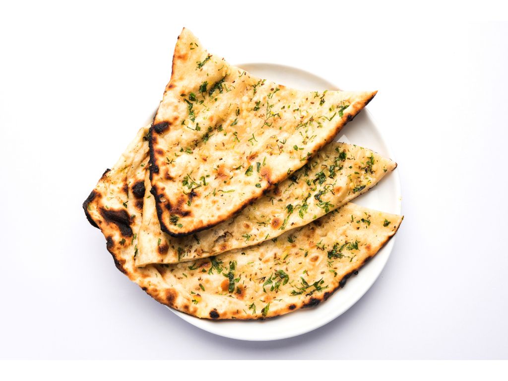 Garlic naan