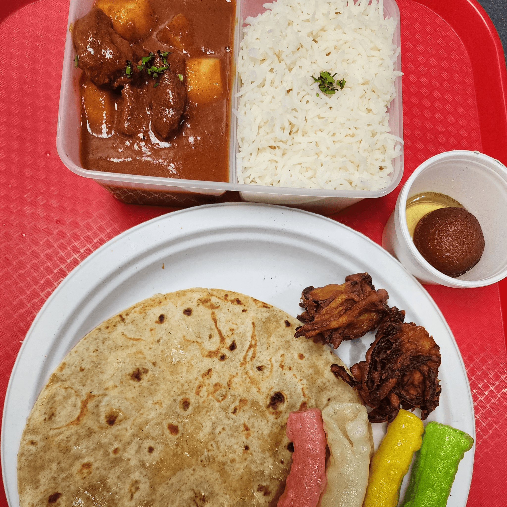 Chicken Kolhapuri Lunch