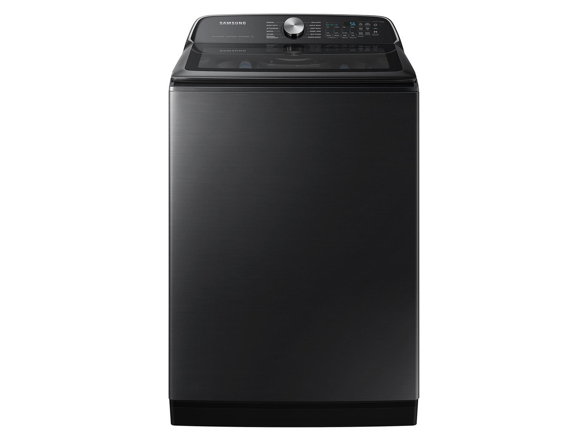 Samsung 5.5 cu. ft. Top Load Washer - Brushed Black