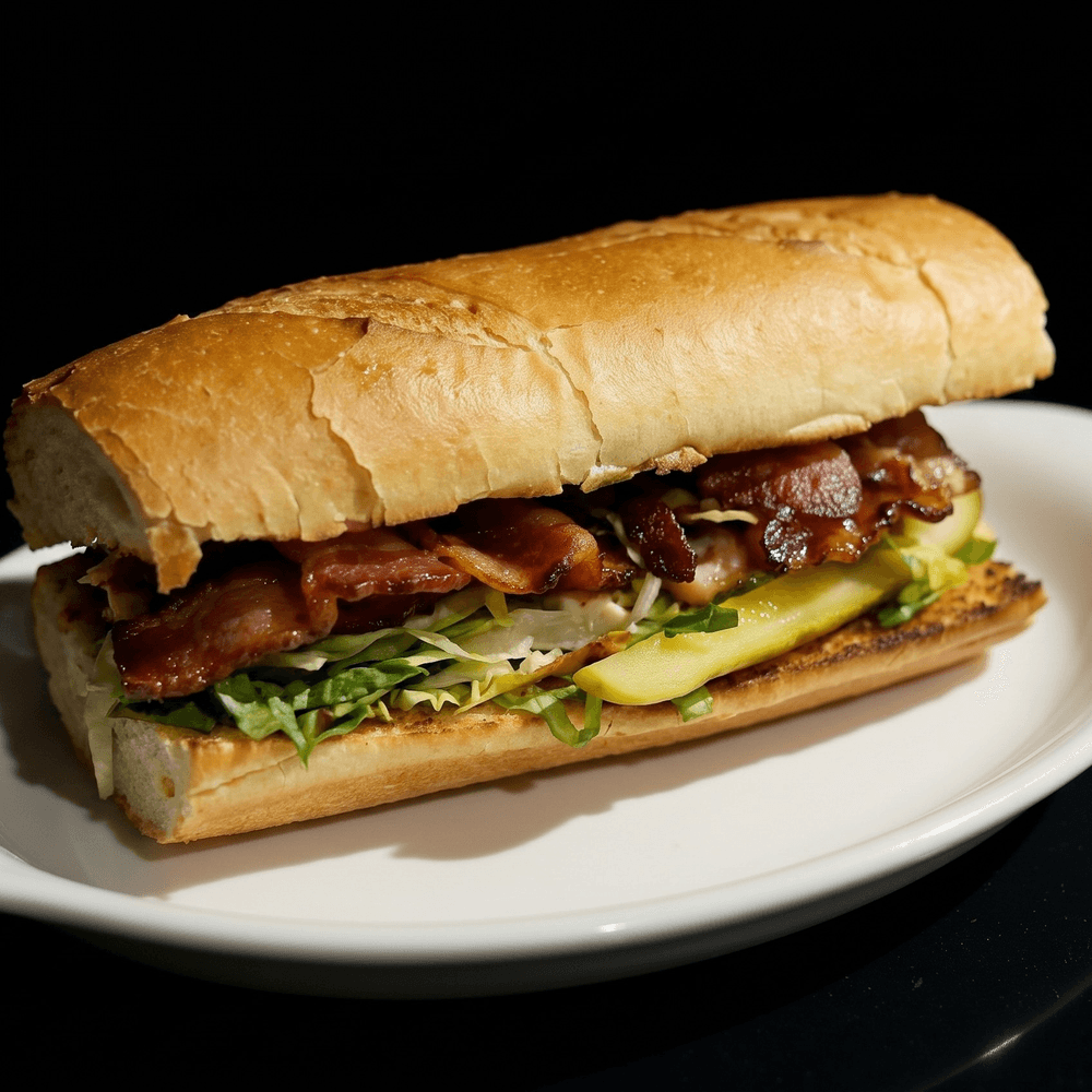 Banh Mi with Barbeque Roast Pork