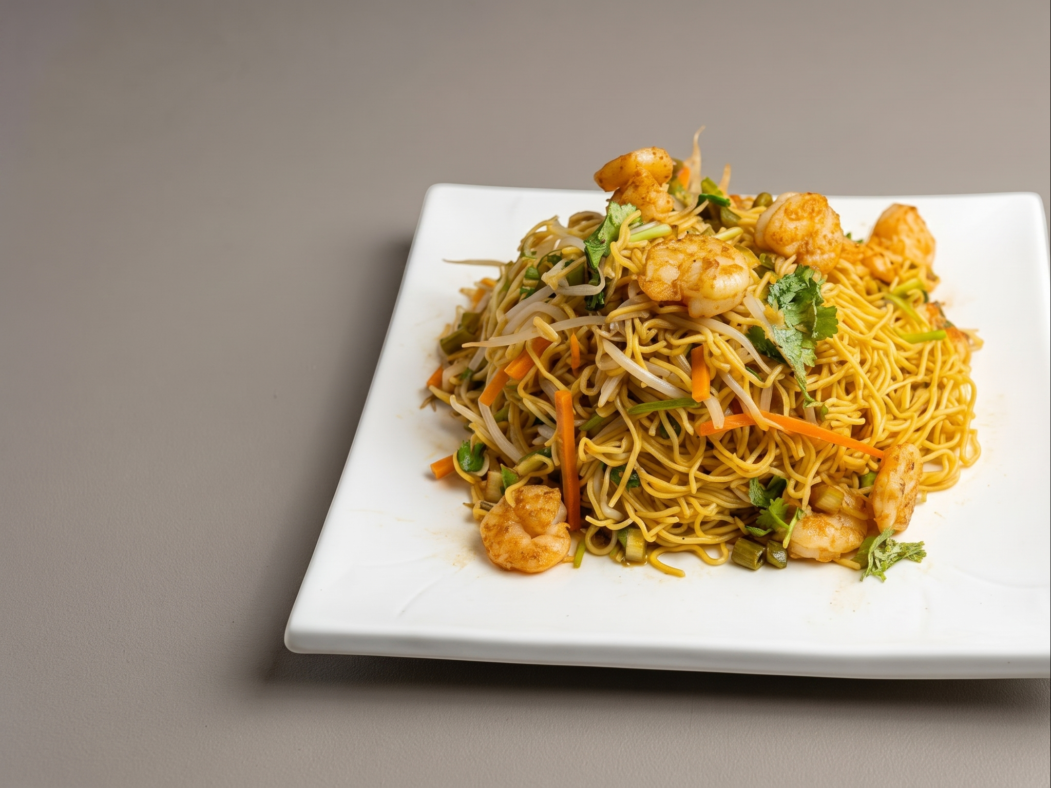 Cold Noodles with Shrimp