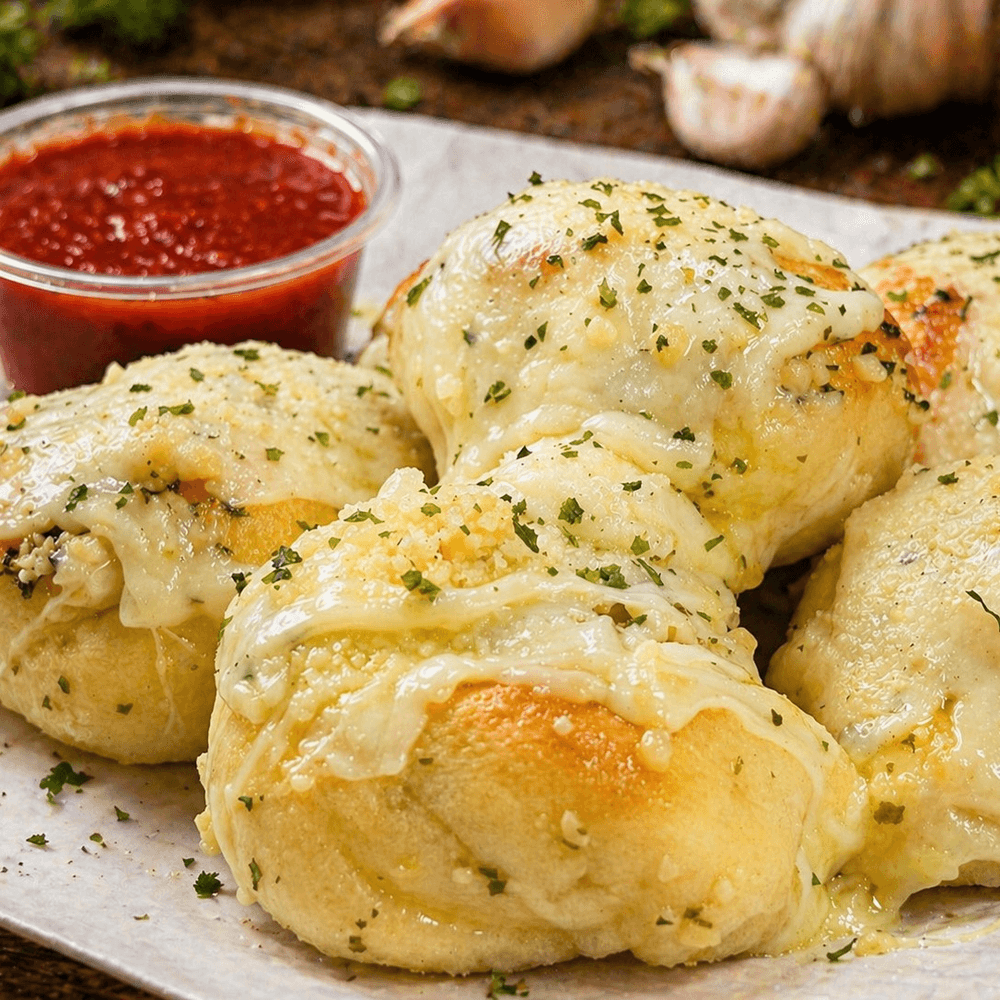 Cheesy Garlic Knots