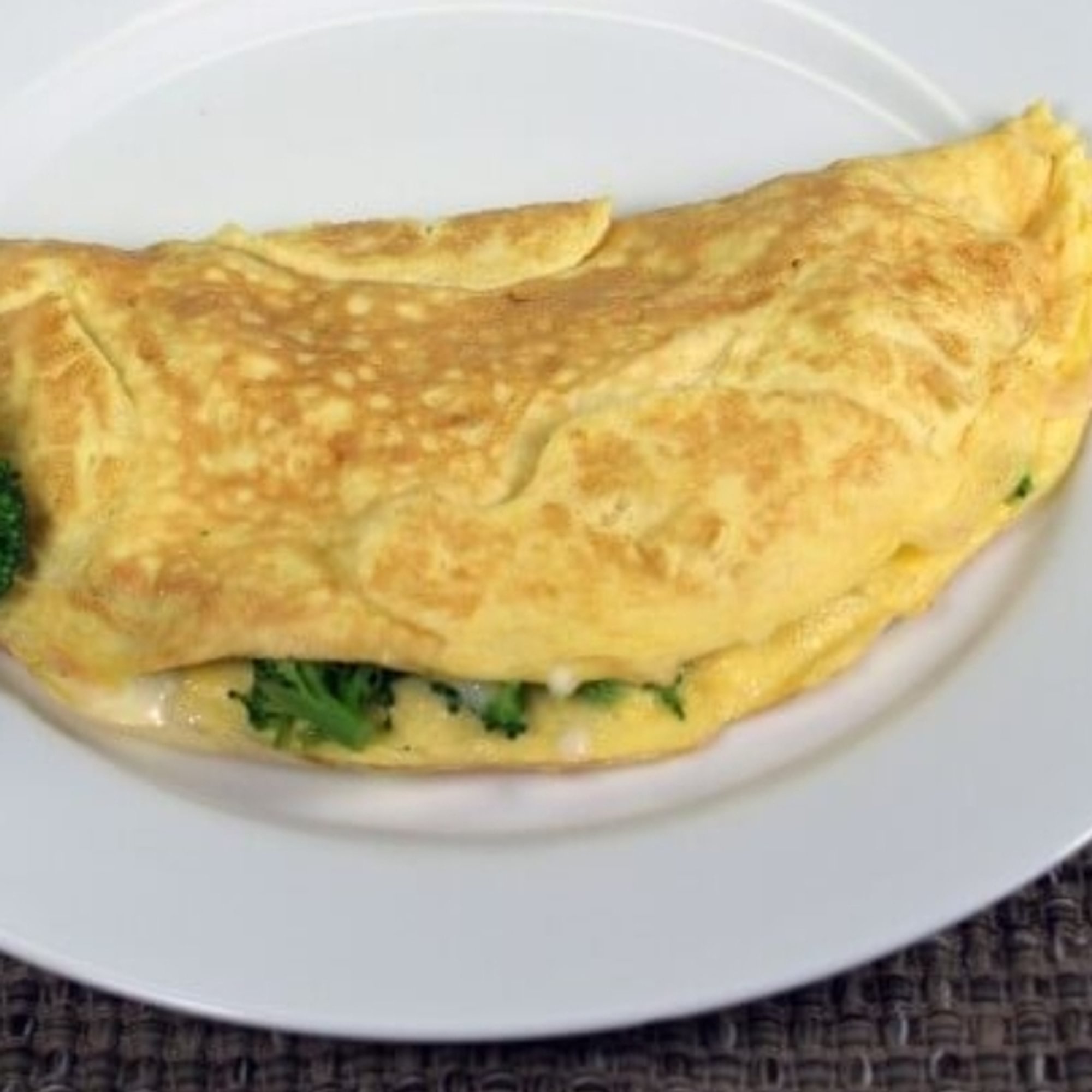 Broccoli and Cheddar Omelet