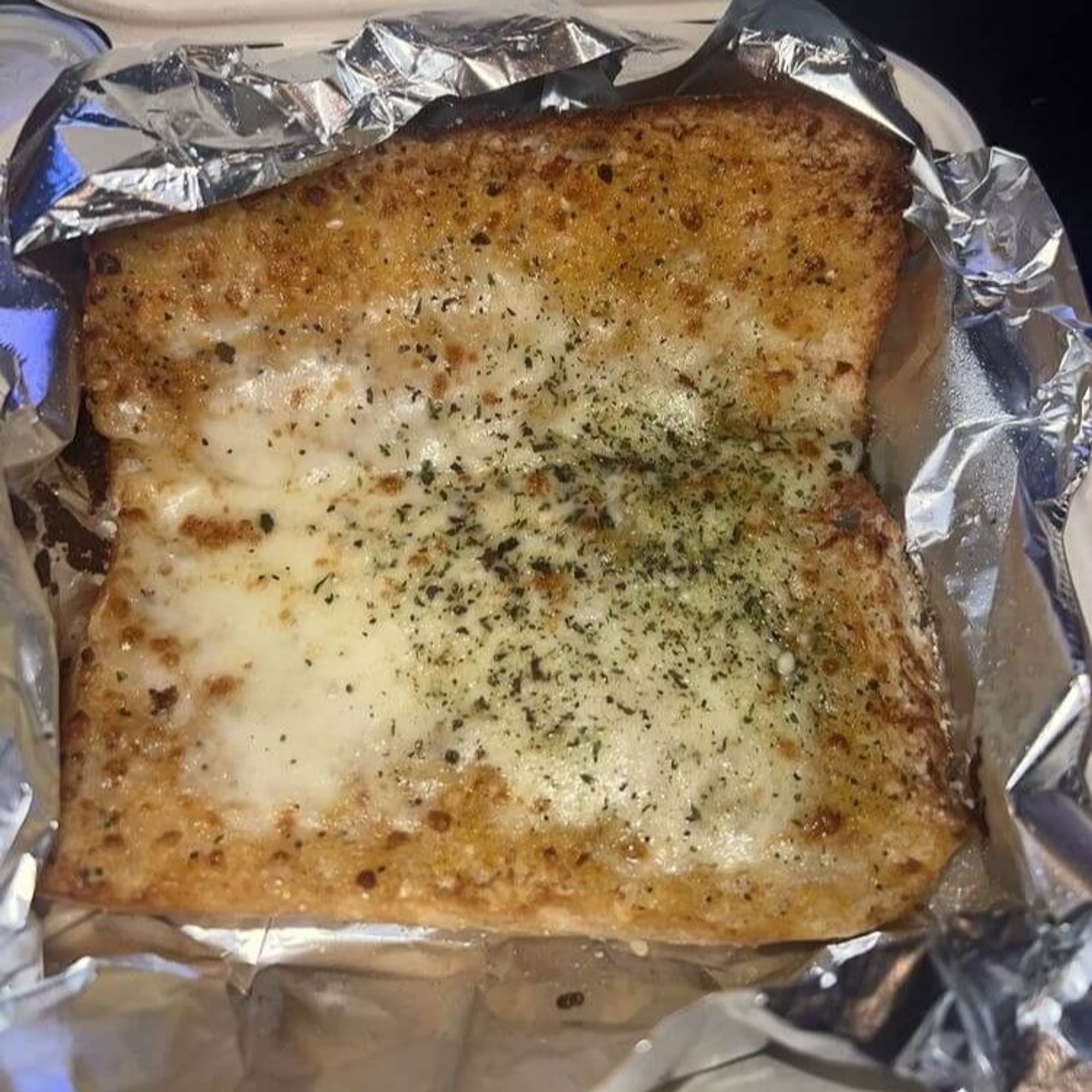 Cheese Bread with Garlic Sauce