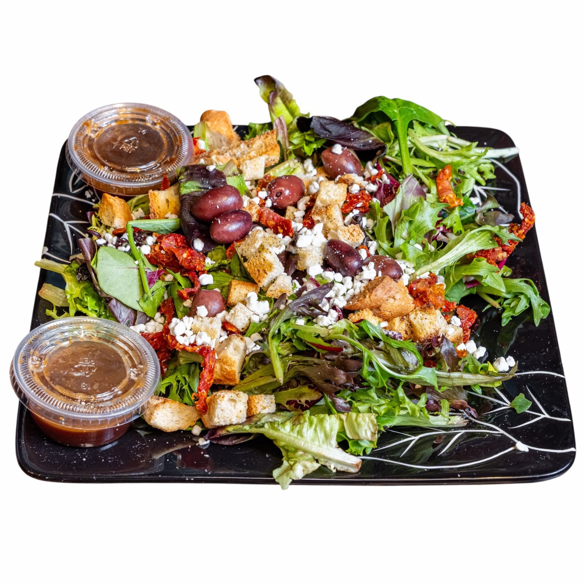 106. Goat Cheese and Sun Dried Tomatoes Salad