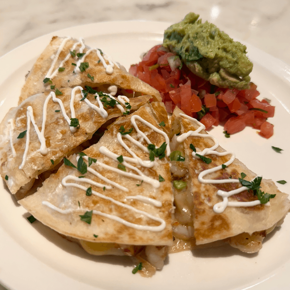 Prawns Quesadilla
