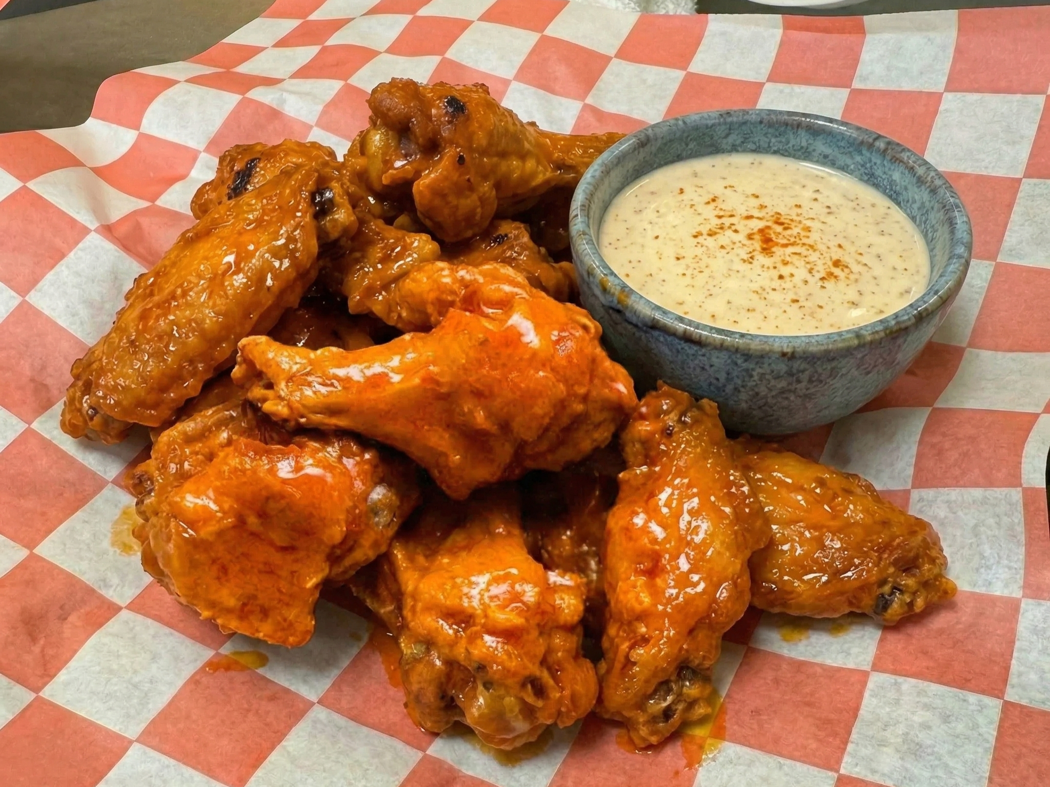 8 Piece Chicken Wing Platter