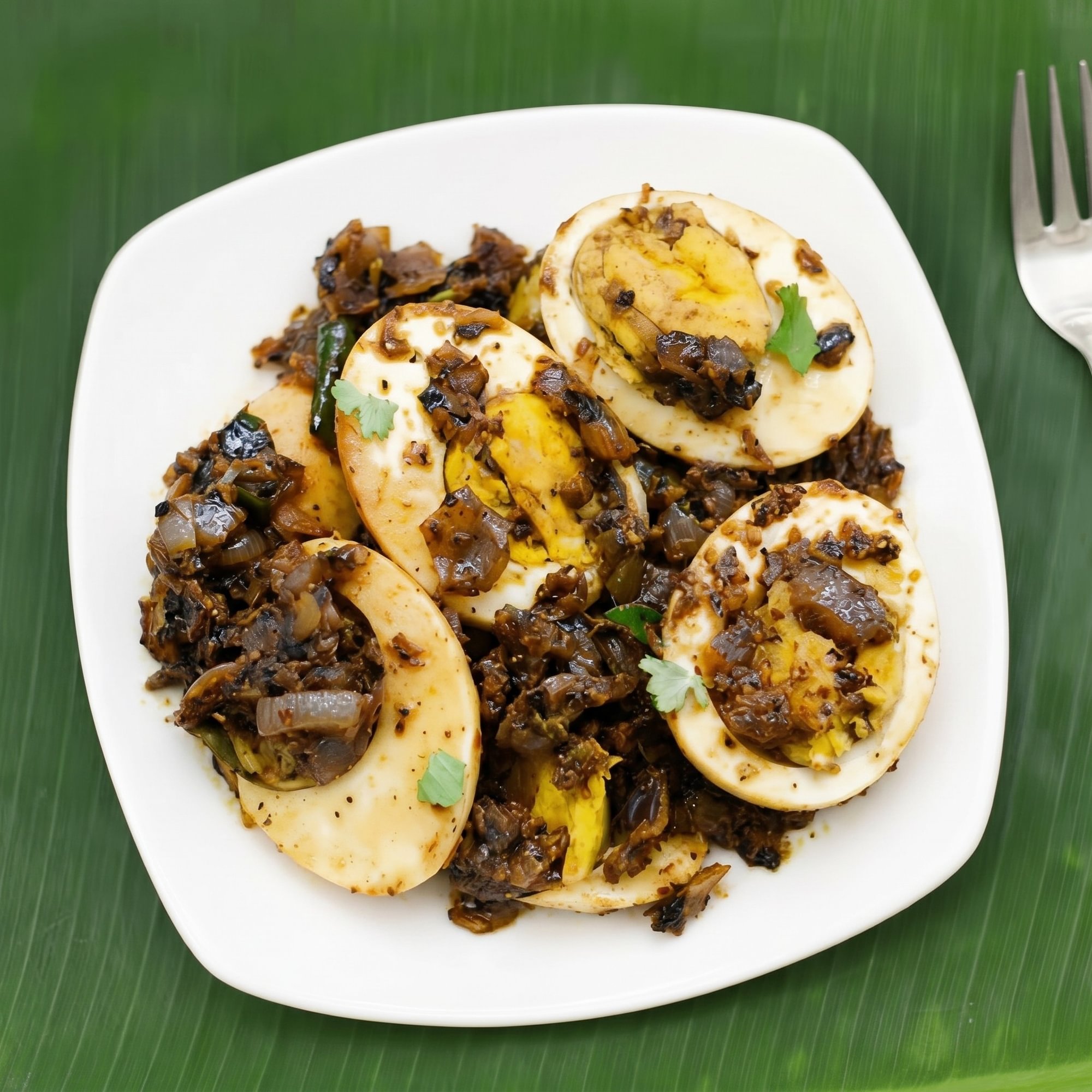 Egg Pepper Fry