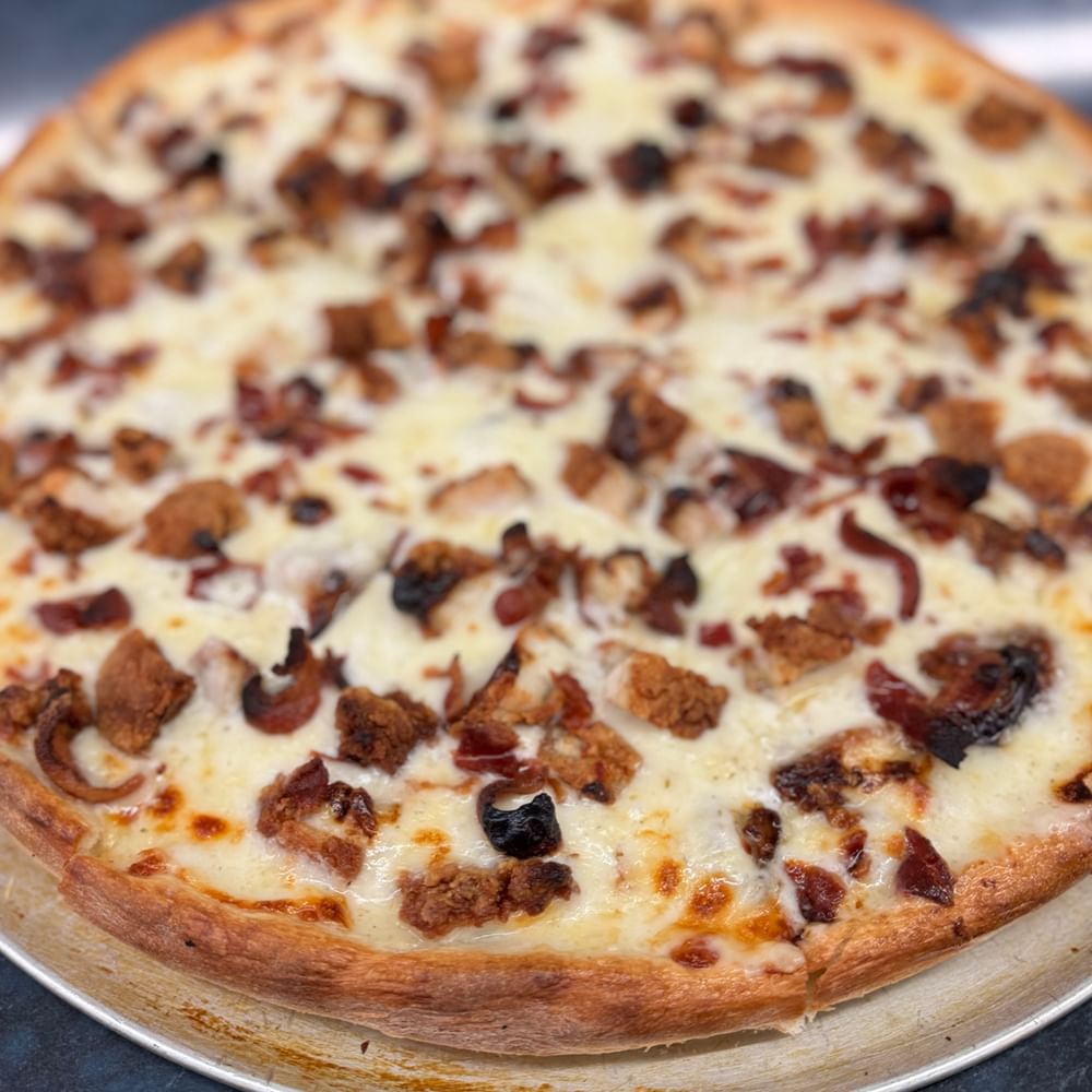 Chicken Bacon Ranch Pizza