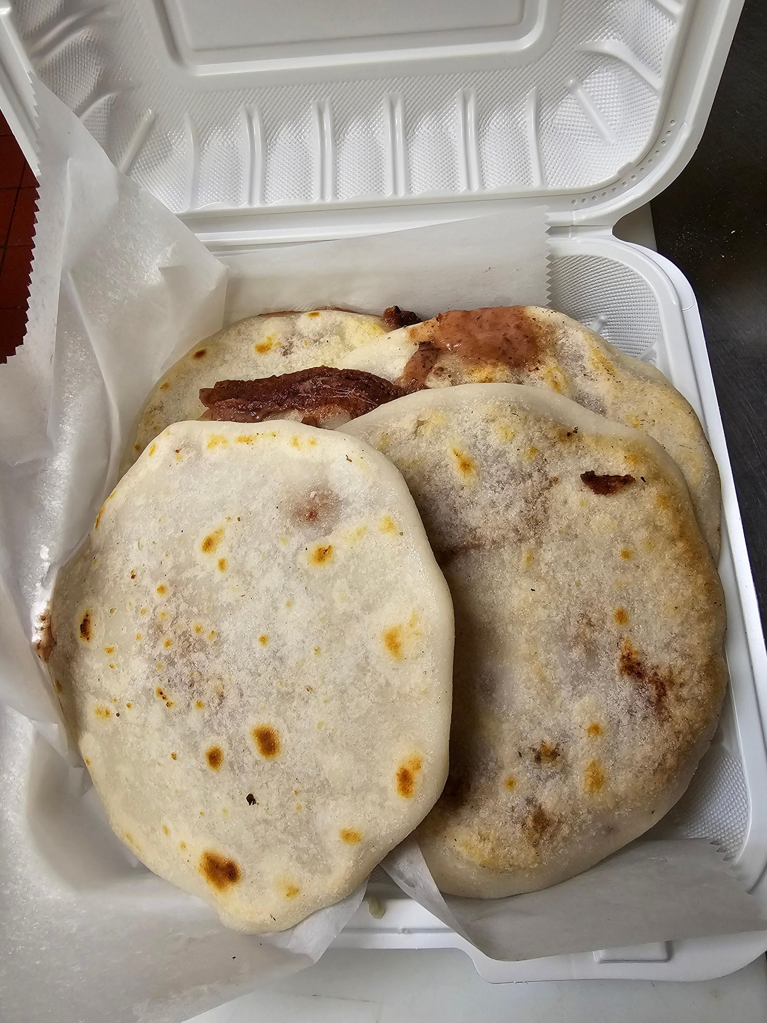 Arroz/Rice Pupusa De Frijol Y Queso