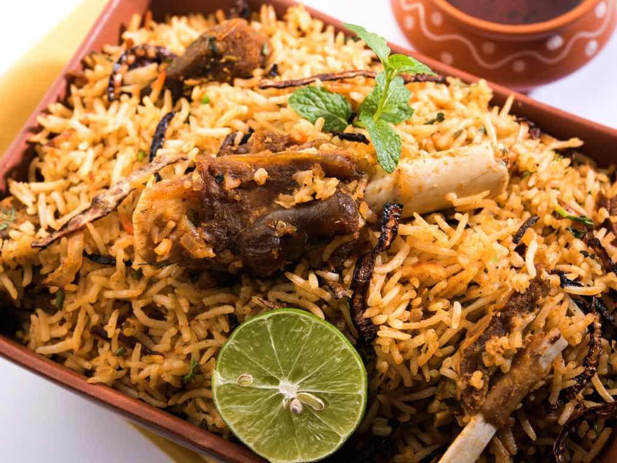 Bone in Goat Biryani