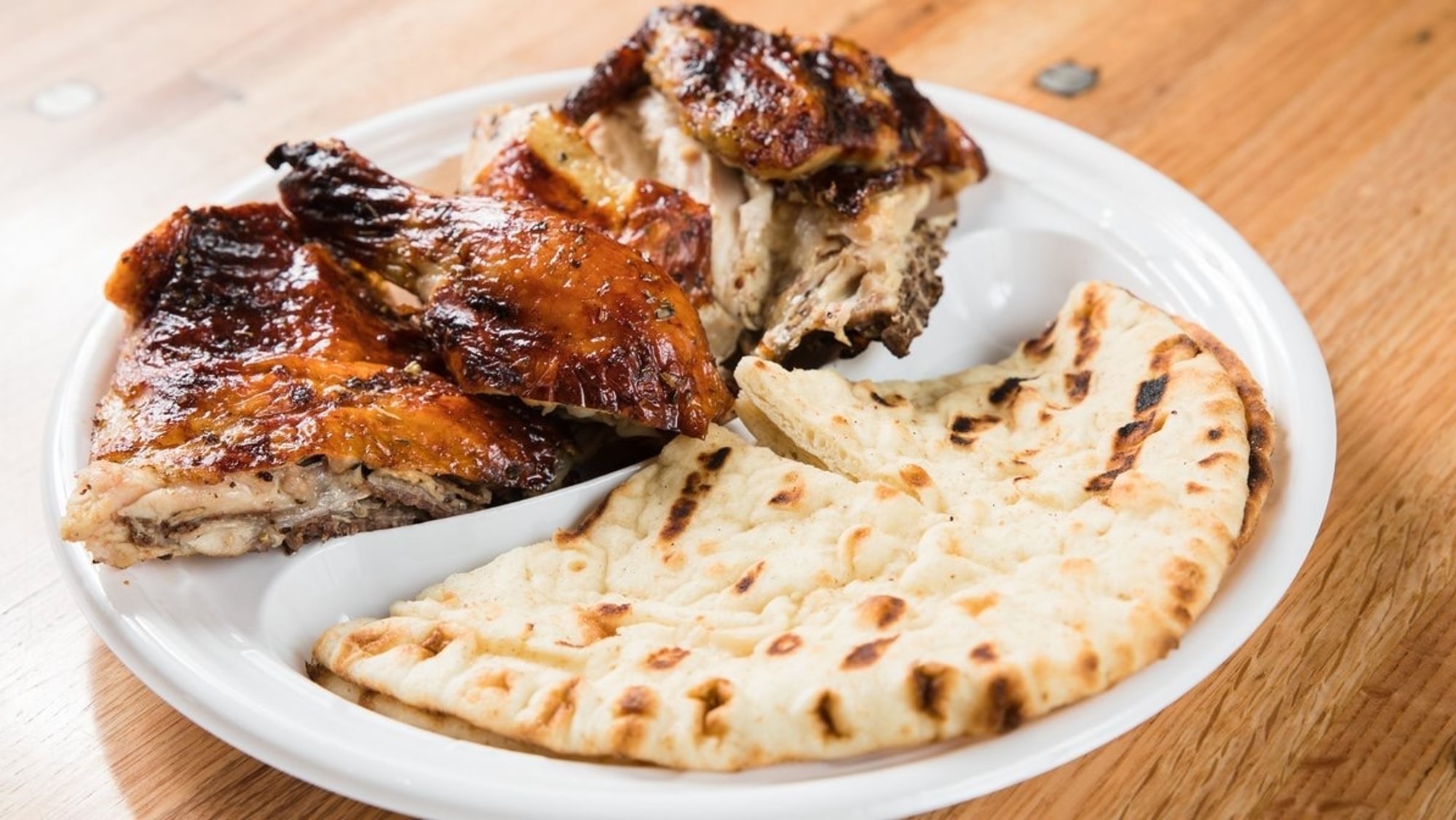Charcoal Broiled 1/2 White Meat Chicken