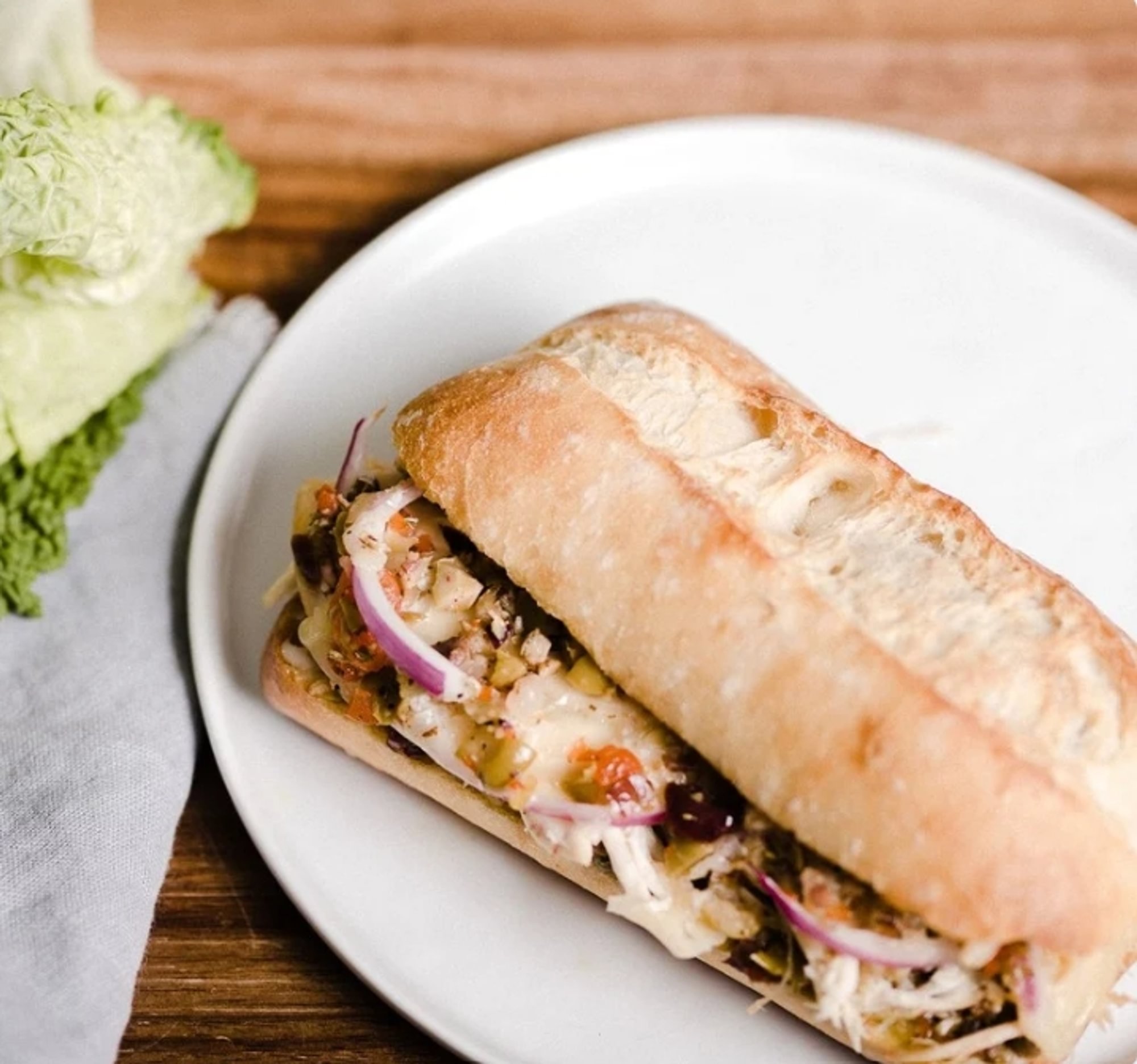 Chicken Muffaletta Combo Special