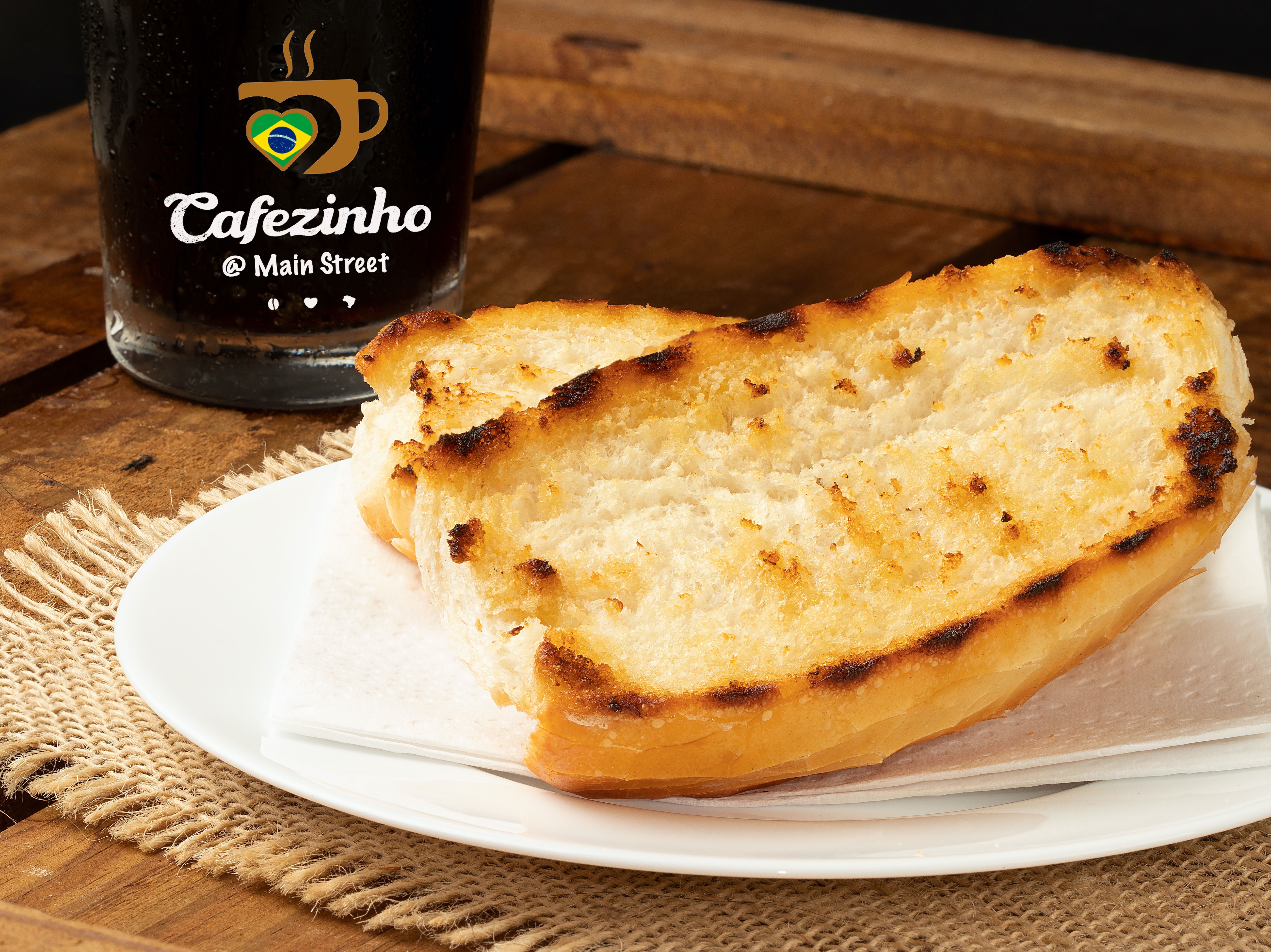 Grilled Buttered Baguette