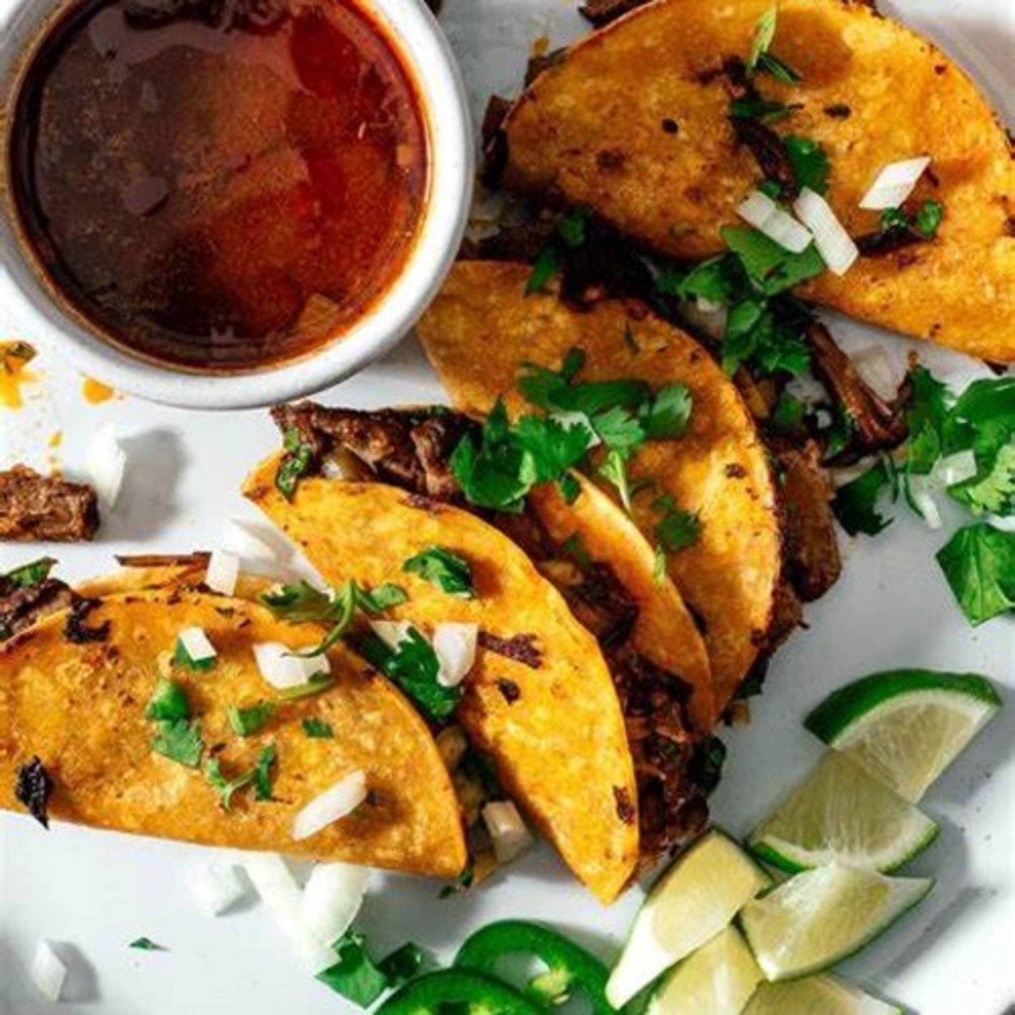 Quesabirria Tacos (4 Pieces)