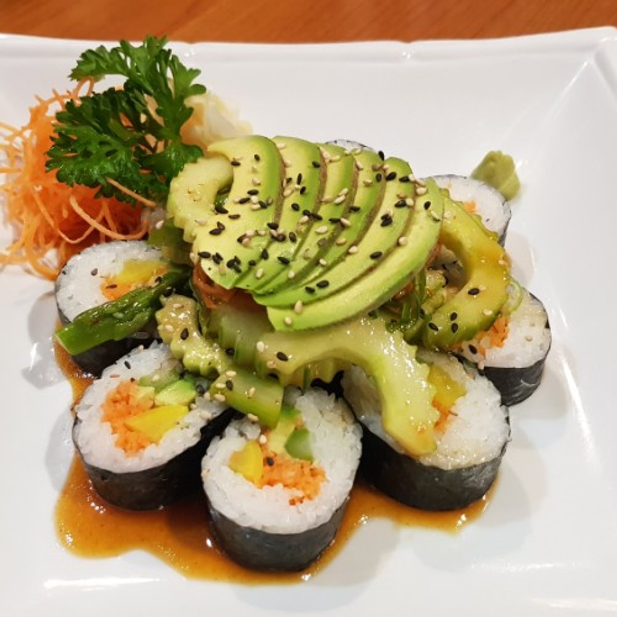 Spicy Vegetable Roll Spicy (Cooked)