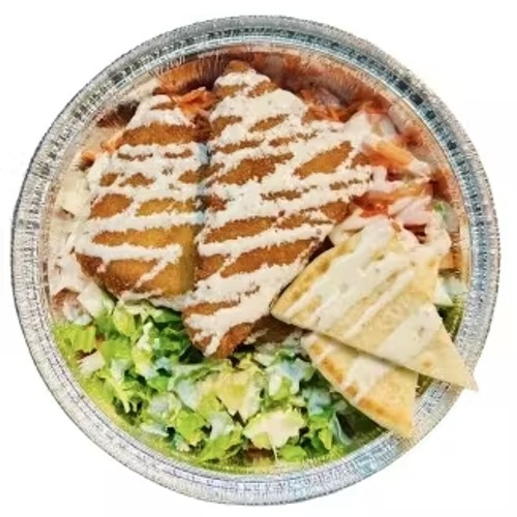 Fried Fish Whiting / Cod Over Rice