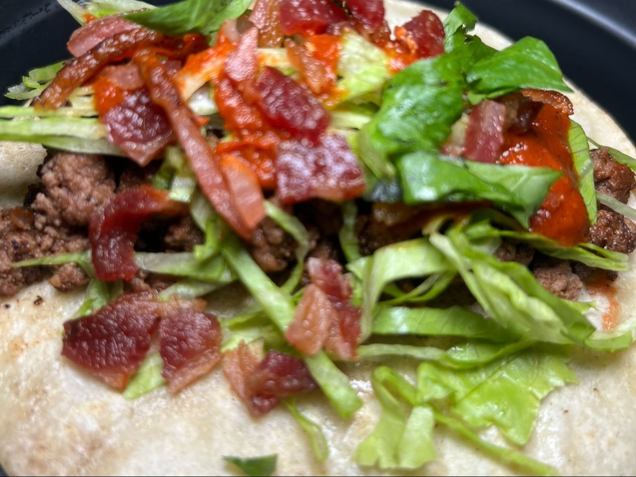Cheeseburger Street Taco