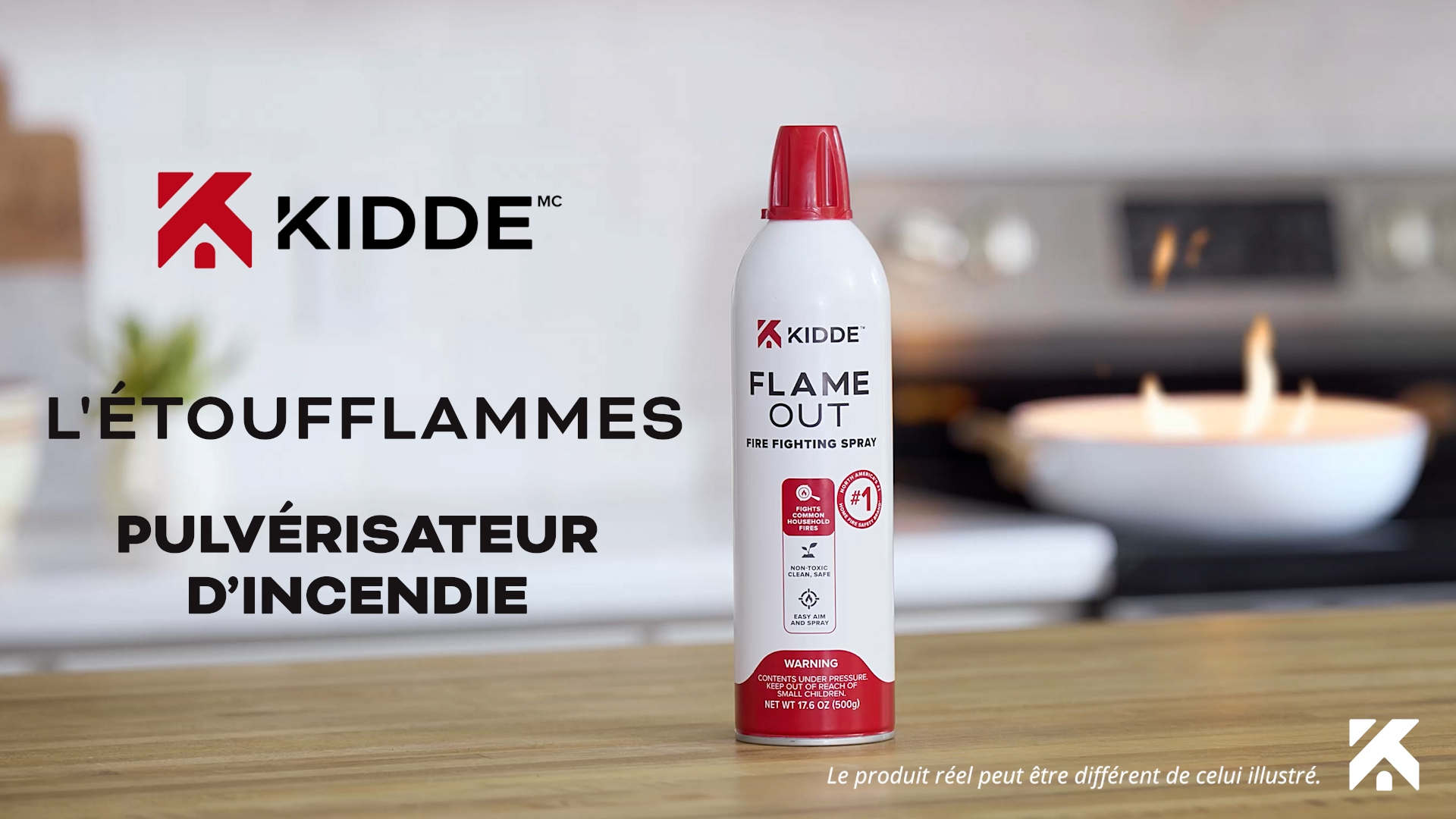 Vidéo sur les fonctionnalités de Flame Out