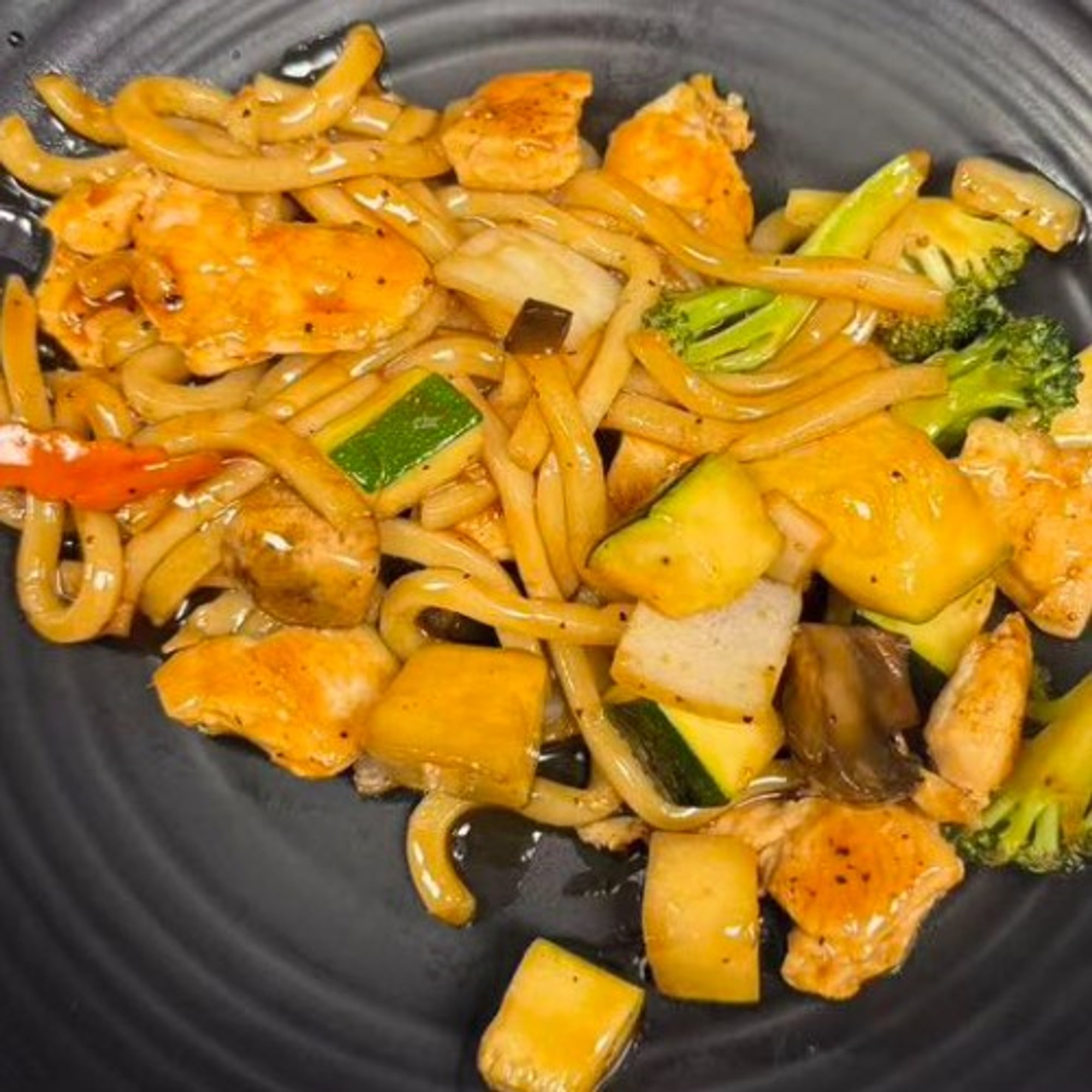 Chicken Udon Noodles