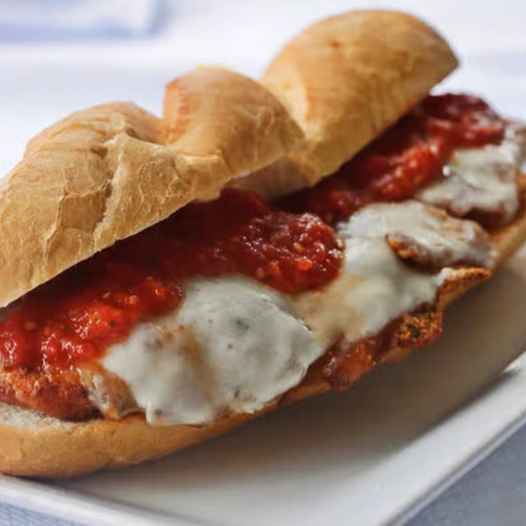 Veal Parmigiana Sandwich