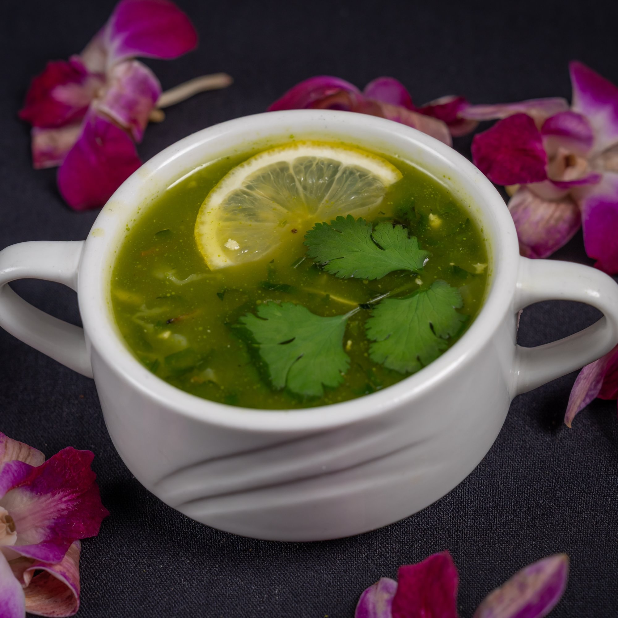 Lemon Coriander Soup