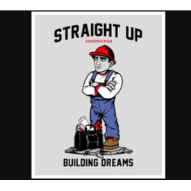 Straight Up Construction Logo