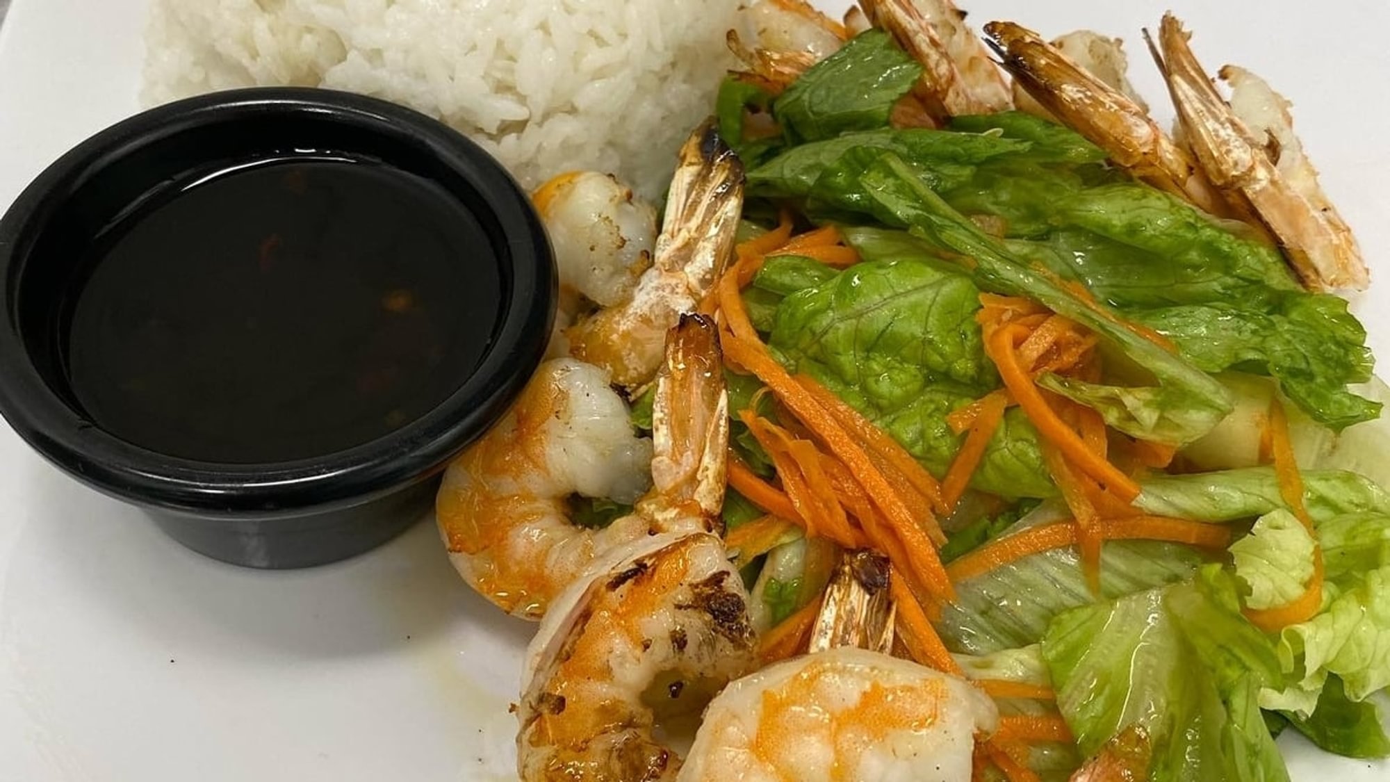R3: Grilled Shrimp W Rice - Com Tom Nuong