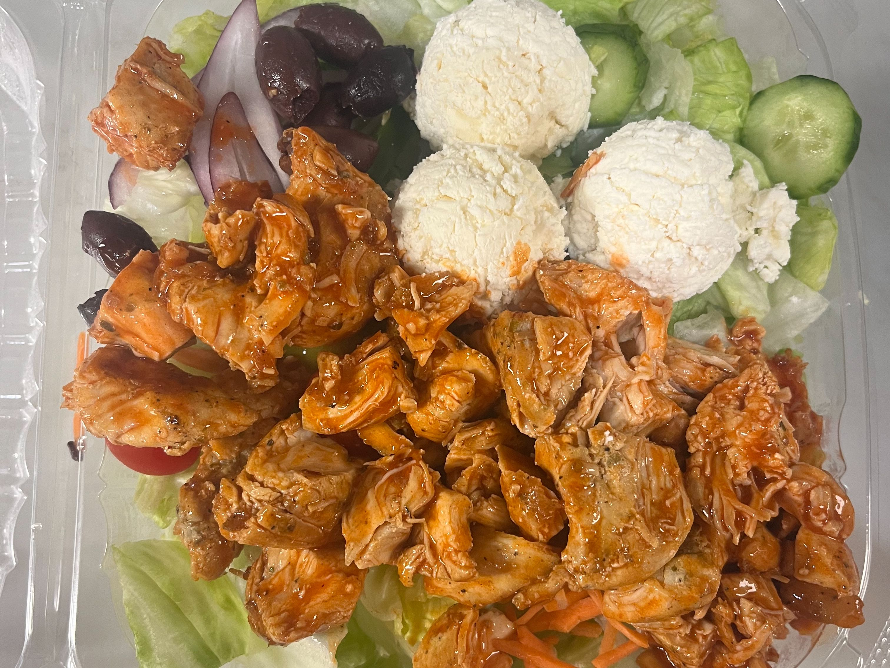 Greek w/Buff Chicken
