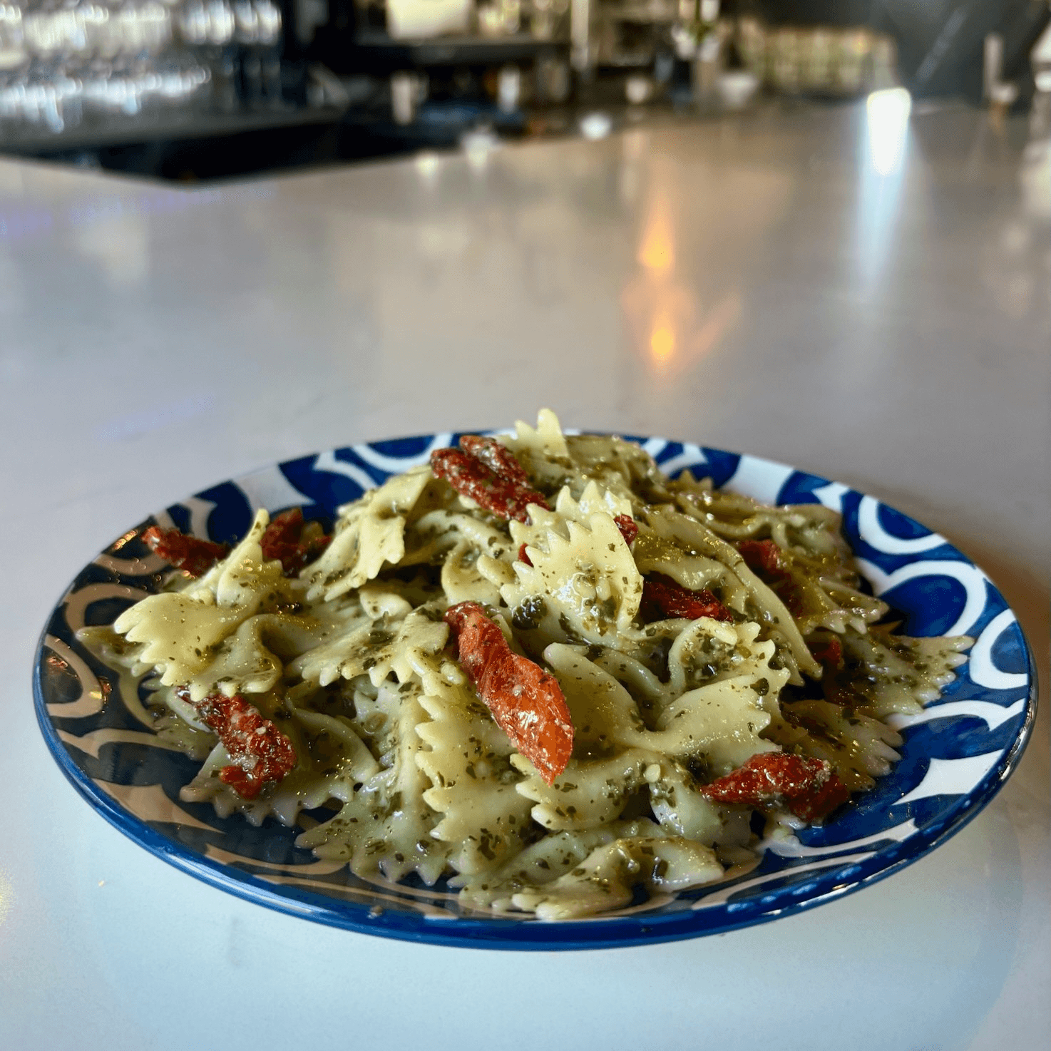 BOW TIE BASIL PESTO SALAD SIDE - 8oz