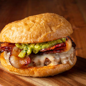 BROOKFIELDS GOURMET GUACAMOLE BURGER