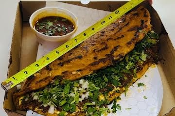 Largest (Chicken) Birria Taco In Maryland with Consommé Dipping Sauce!