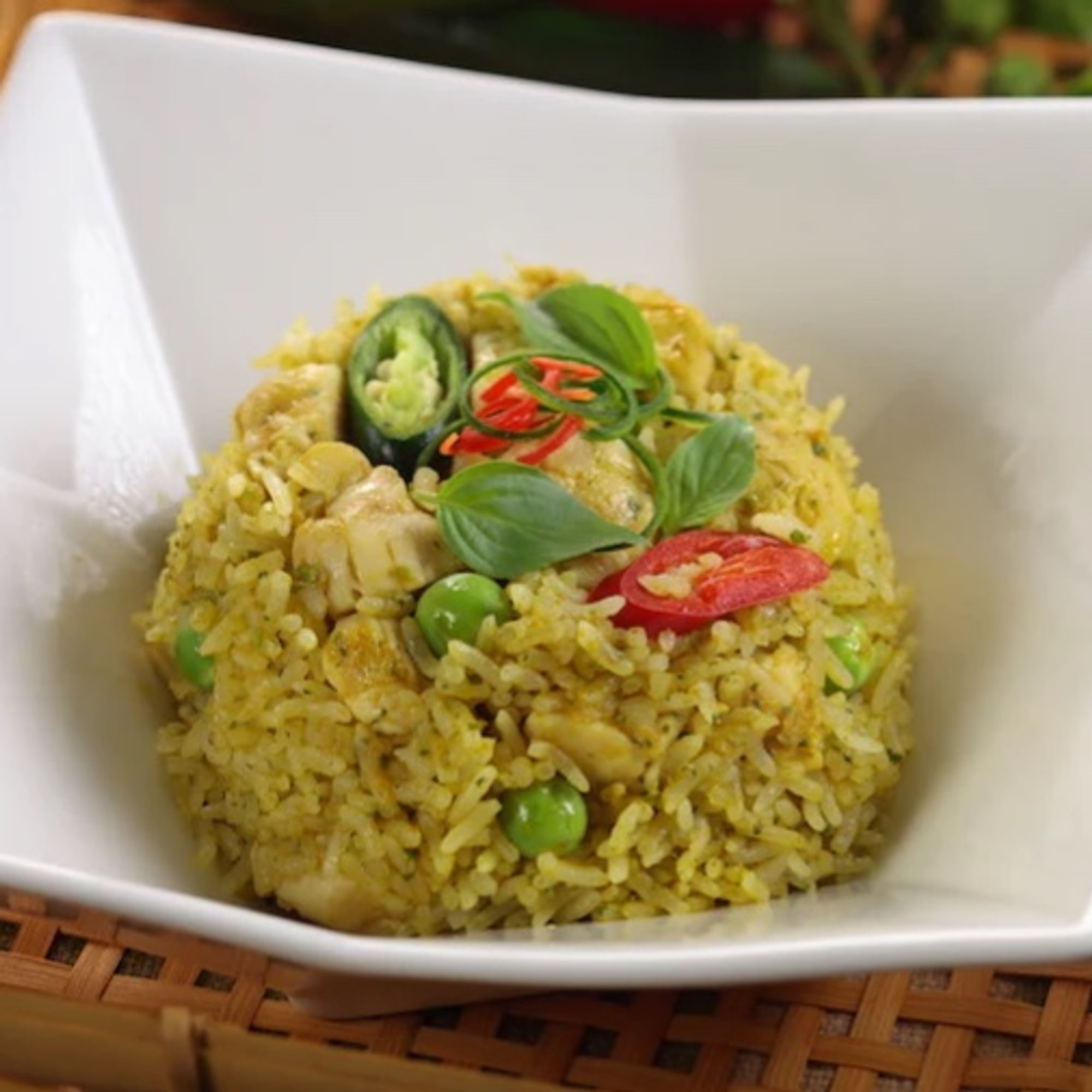 Green Curry Fried Rice