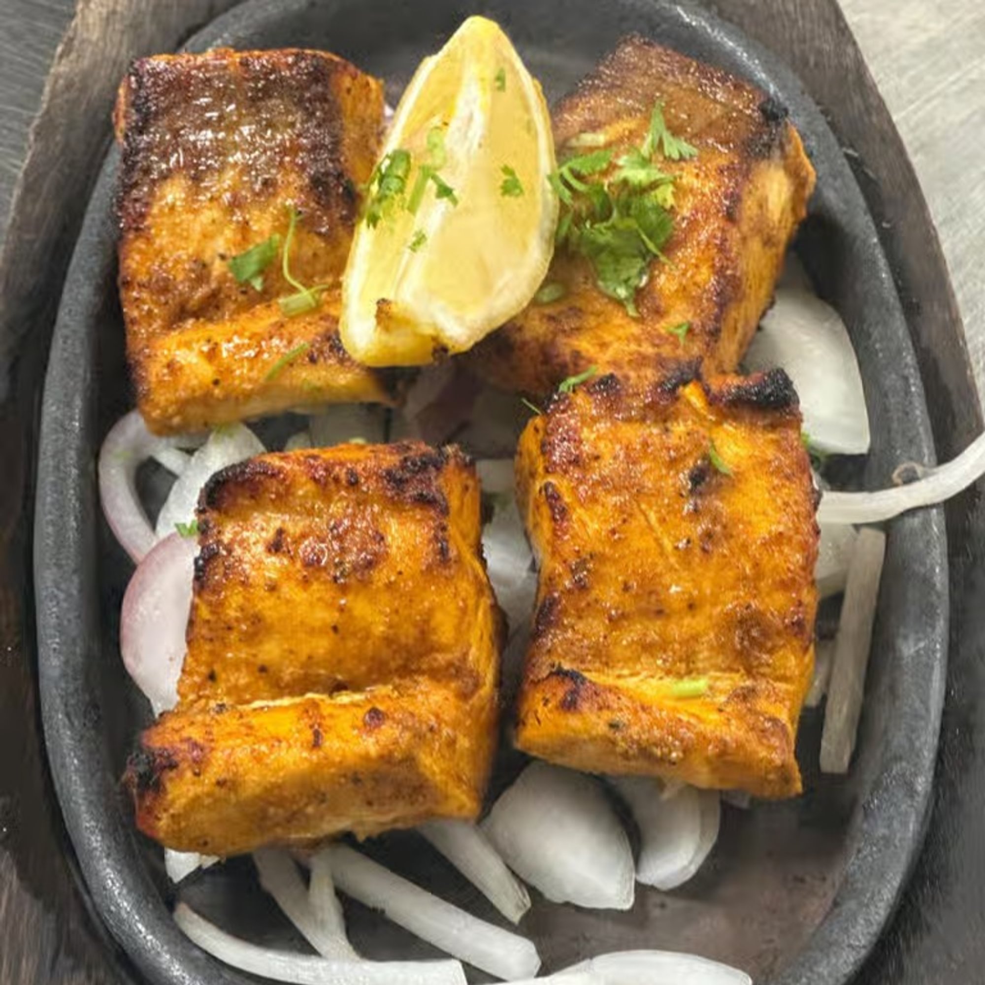 Salmon Kali Mirchi