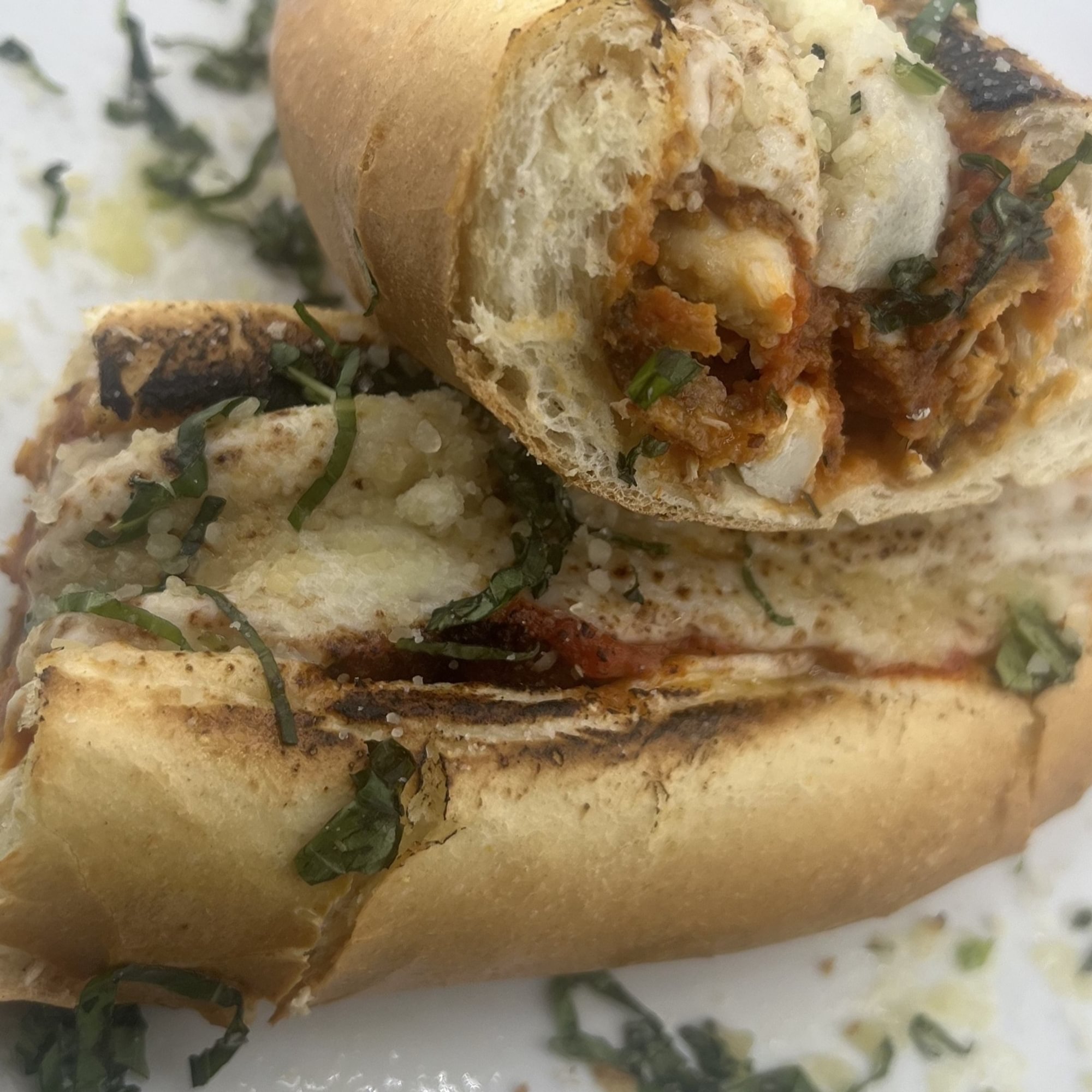 Eggplant Parmigiana Sub