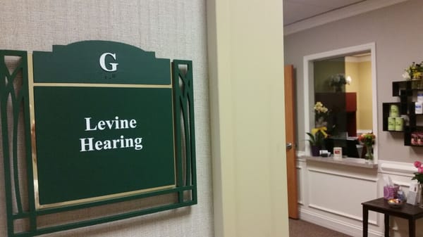 Levine Hearing Photo