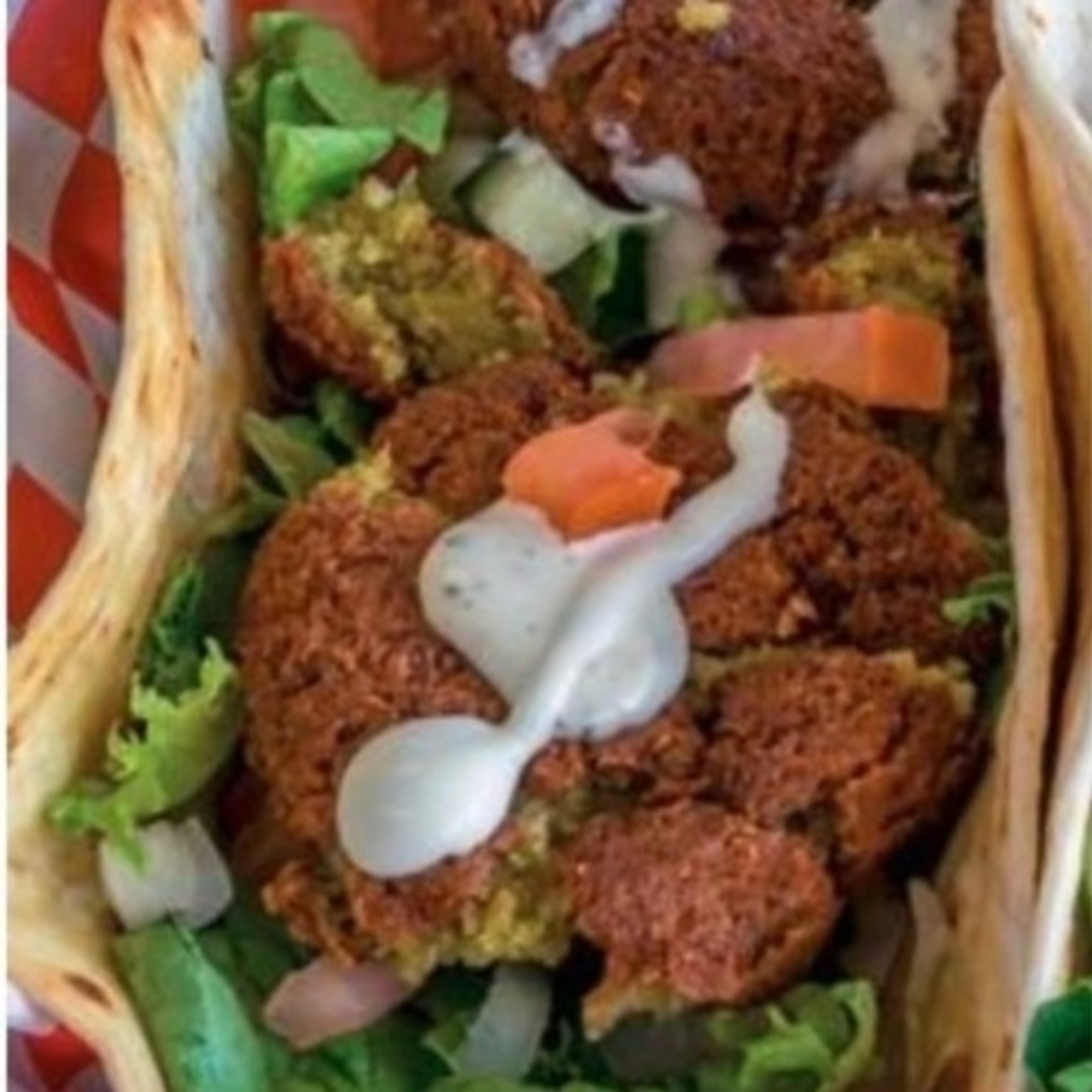 One Falafel Taco