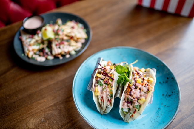Blackened Salmon Tacos