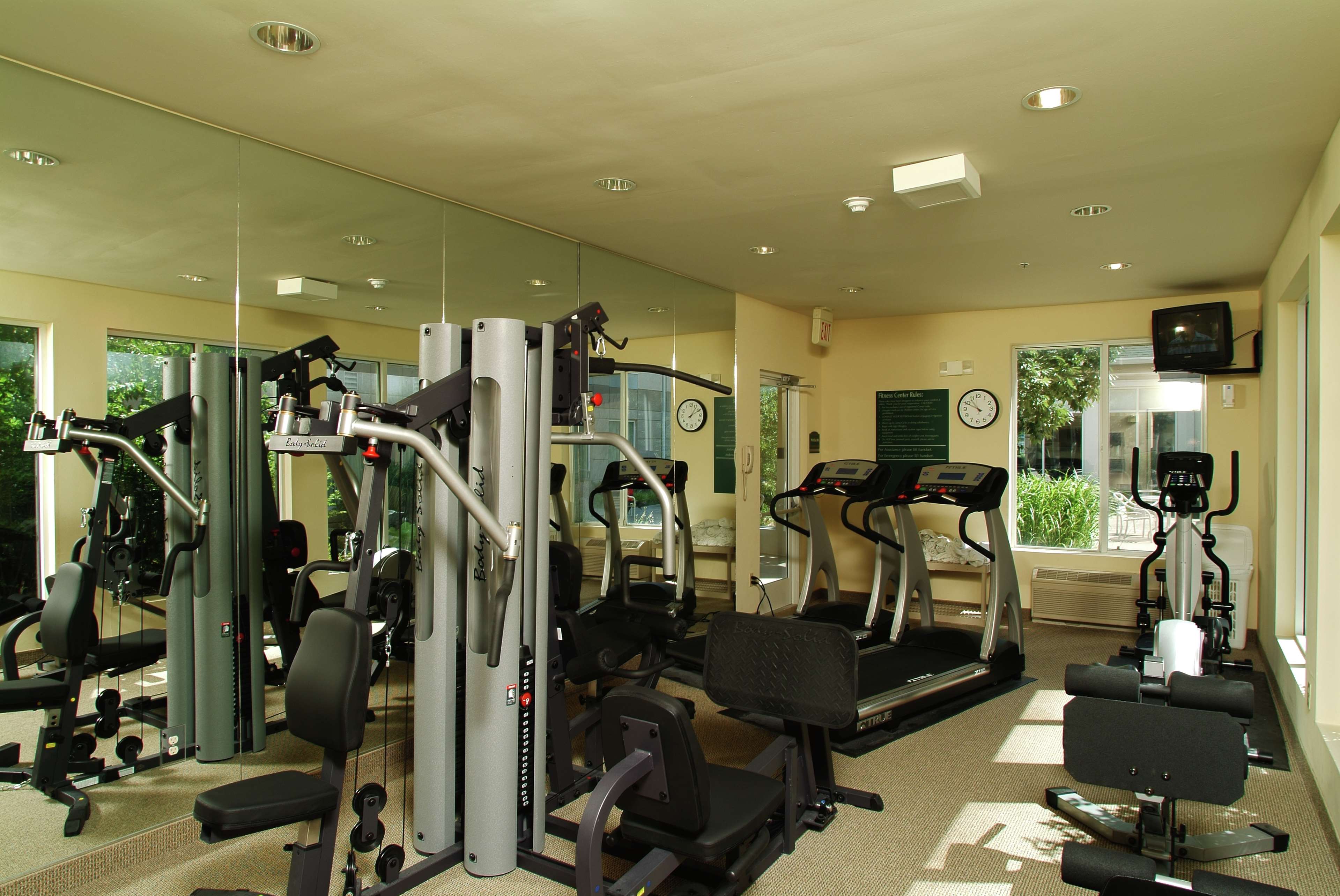 Health club  fitness center  gym