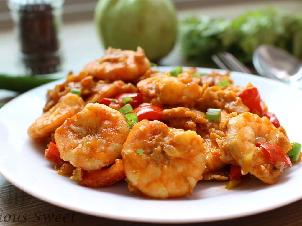 Chili Prawns