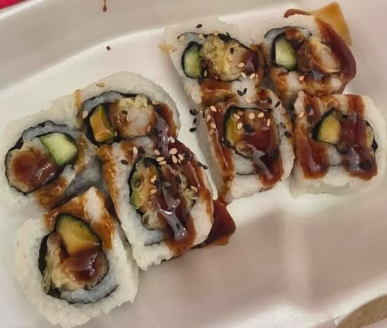 Shrimp Tempura Eel Roll