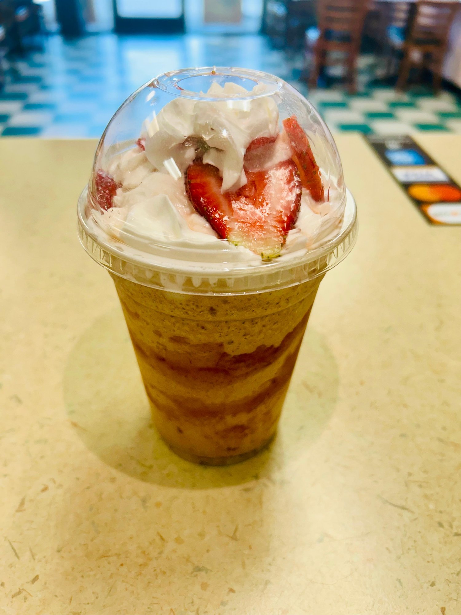 Strawberry Frappe