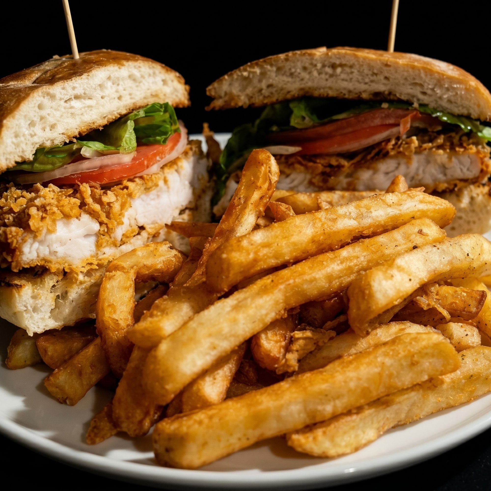 Chicken Fried Chicken Sandwich