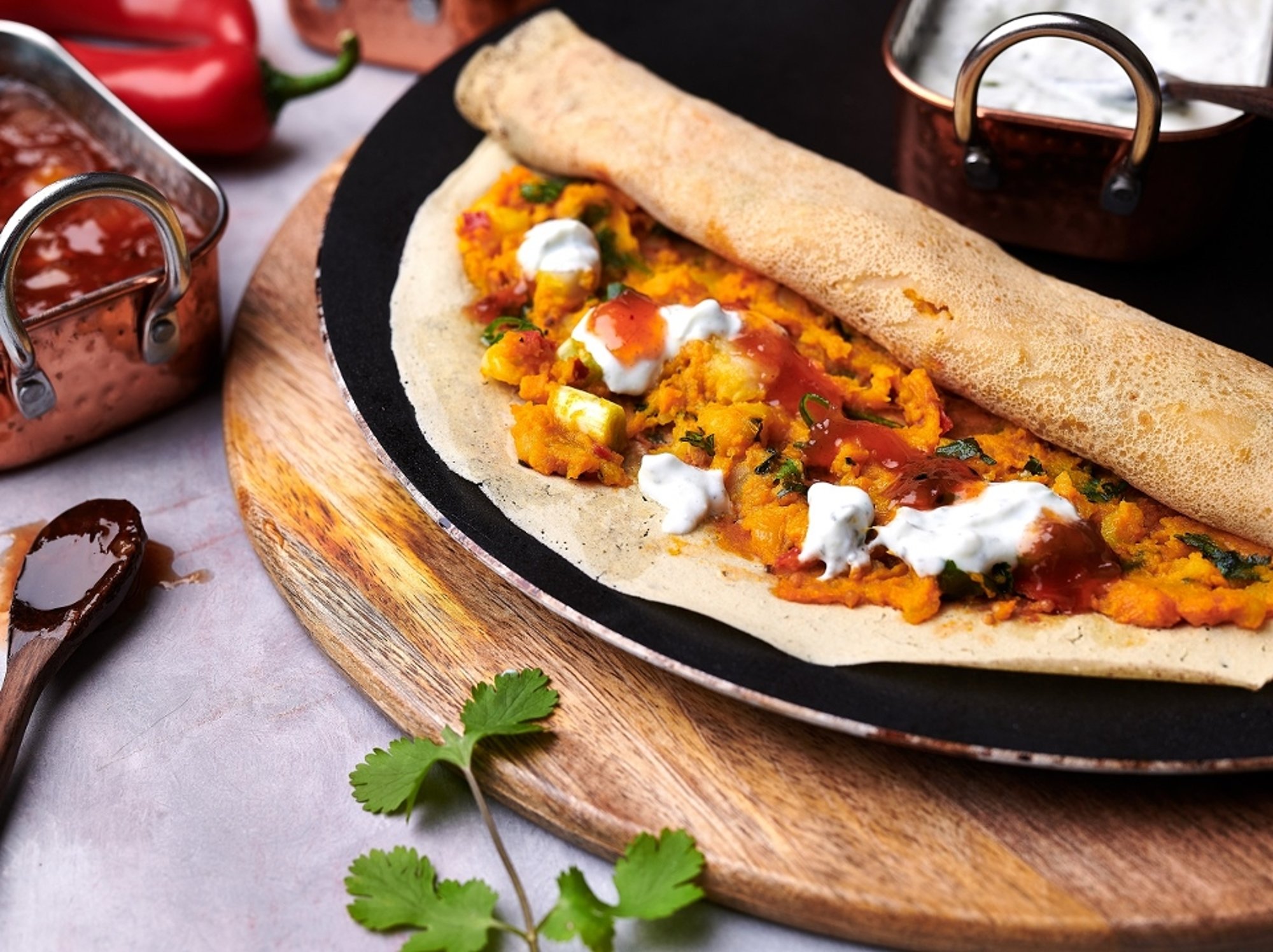 Chicken Dosa