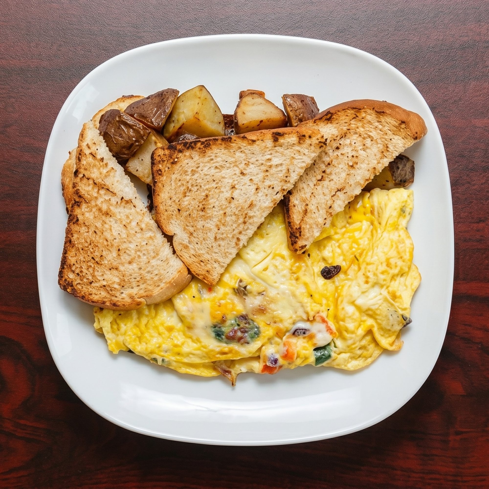 Homemade Chili Omelette