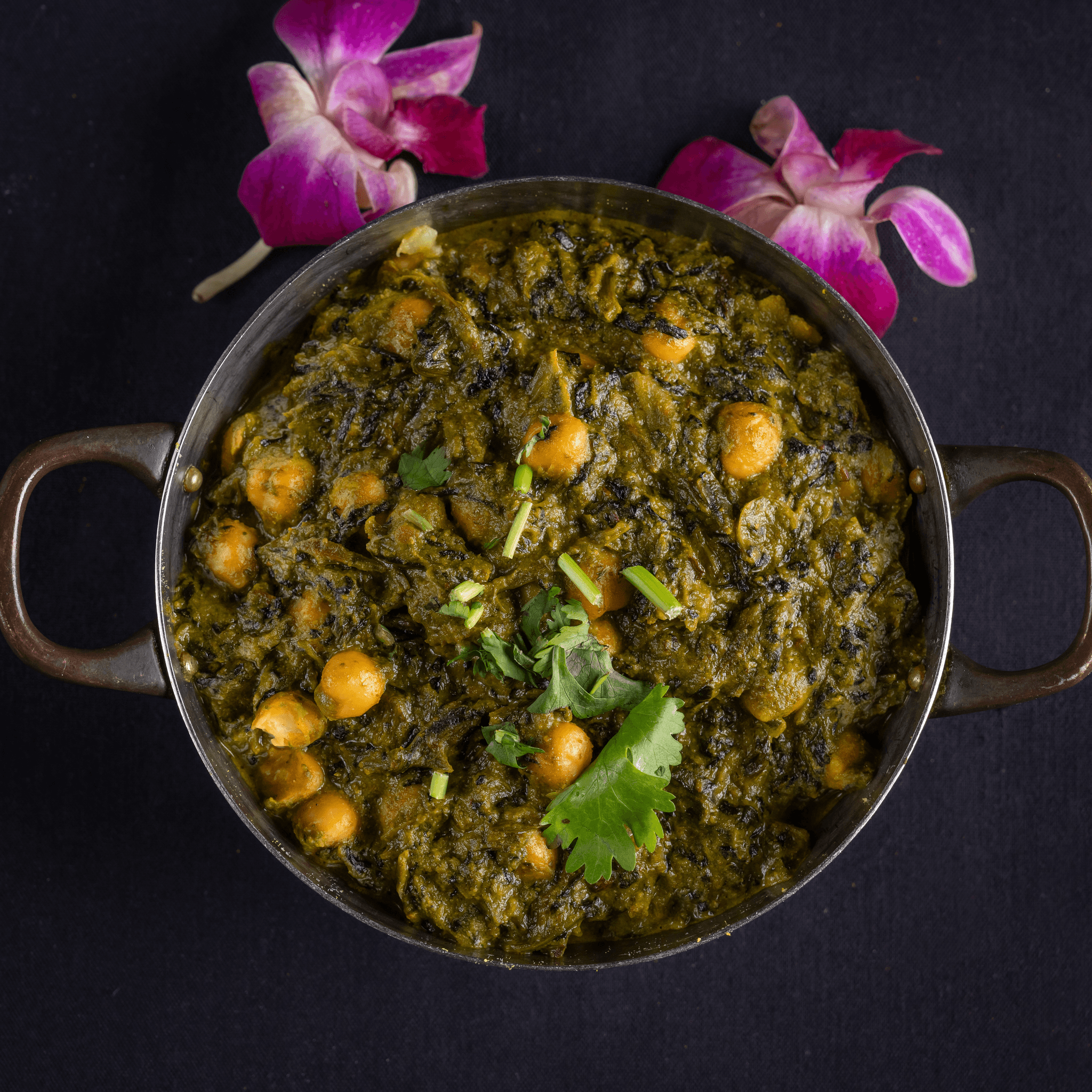 Chana Saag Curry